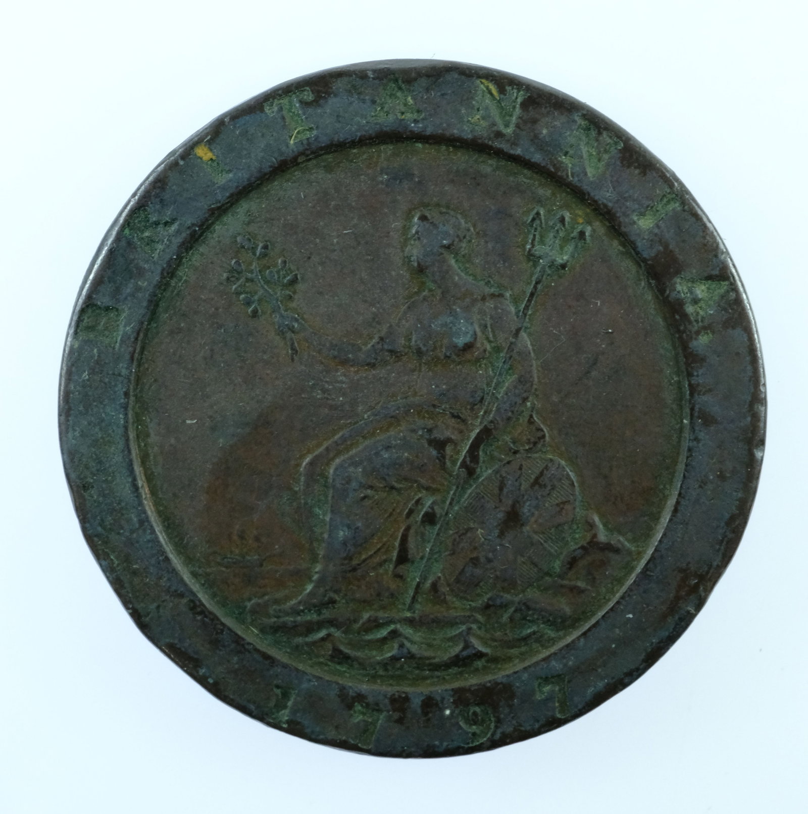 Great Britain 1797 Cartwheel Twopence, good Very Fine with good Rims - 2