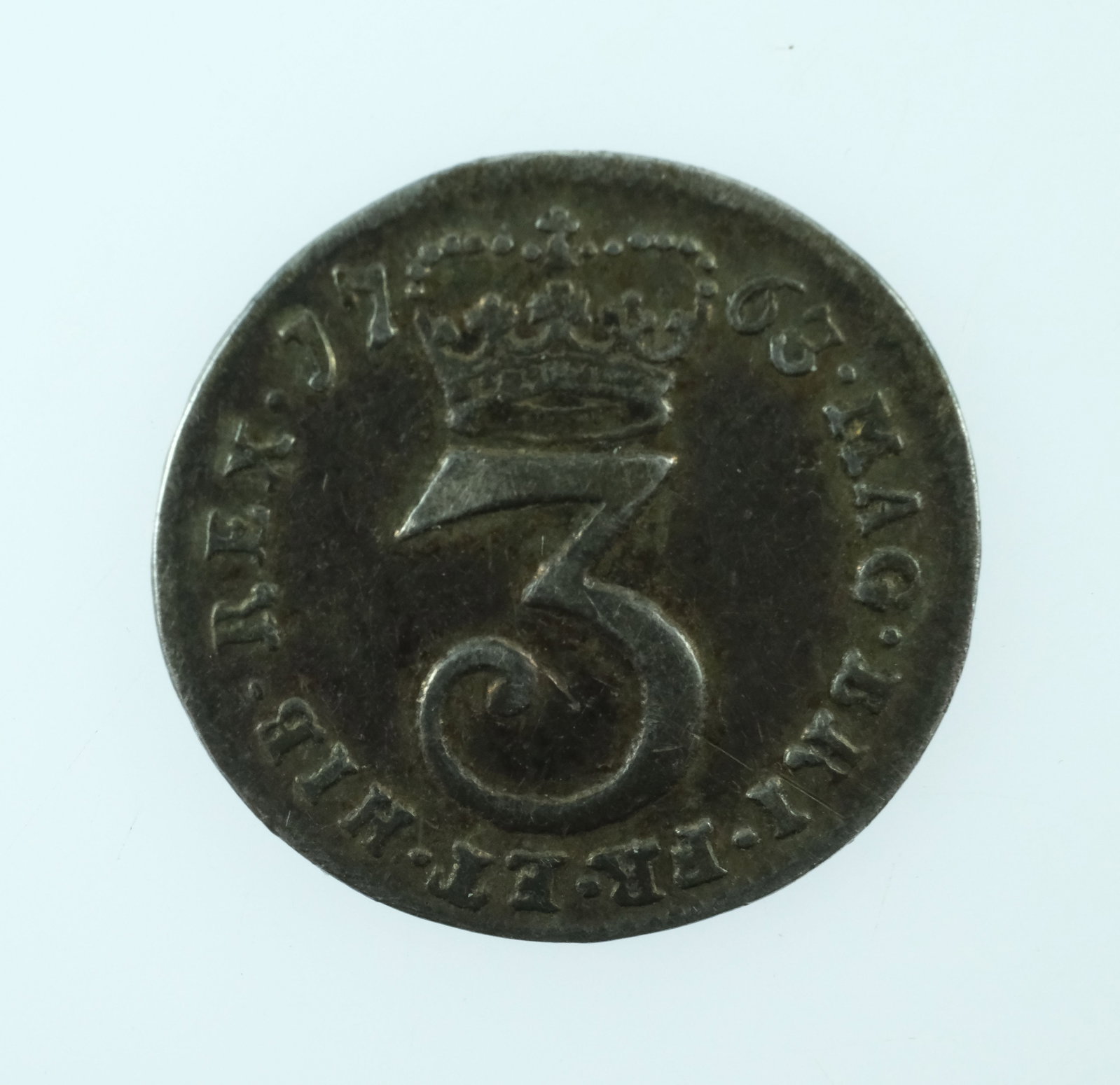 Great Britain 1763 Threepence, good Very Fine - 2