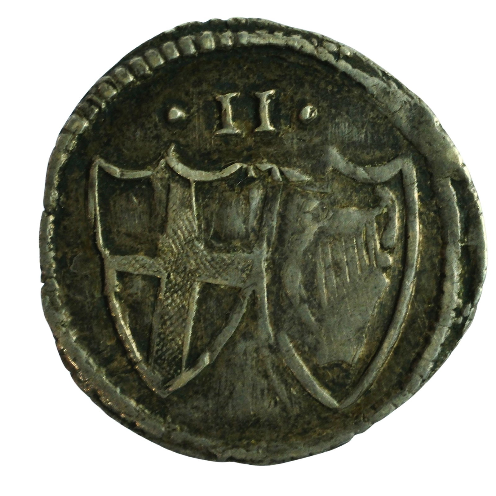 England 1649-60 (ND) Commonwealth Half Groat, good Very Fine: . Condition Weak strike in parts Medium Coins, Europe