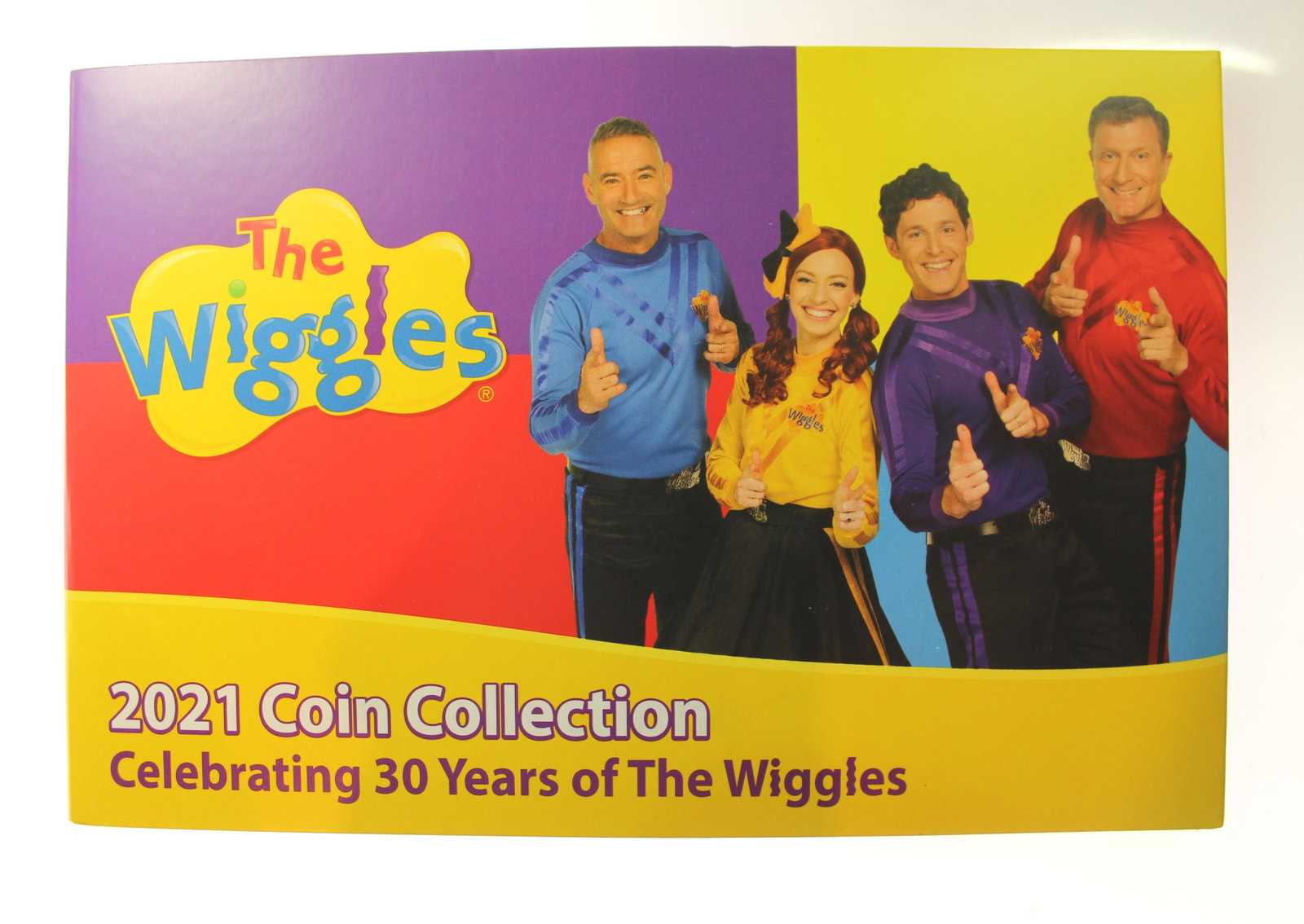 Australia 2021 'Wiggles' Al-Br $1 (2) & Coloured $2 (4) Collection Uncirculated (5 sets of 6 coins) - 2