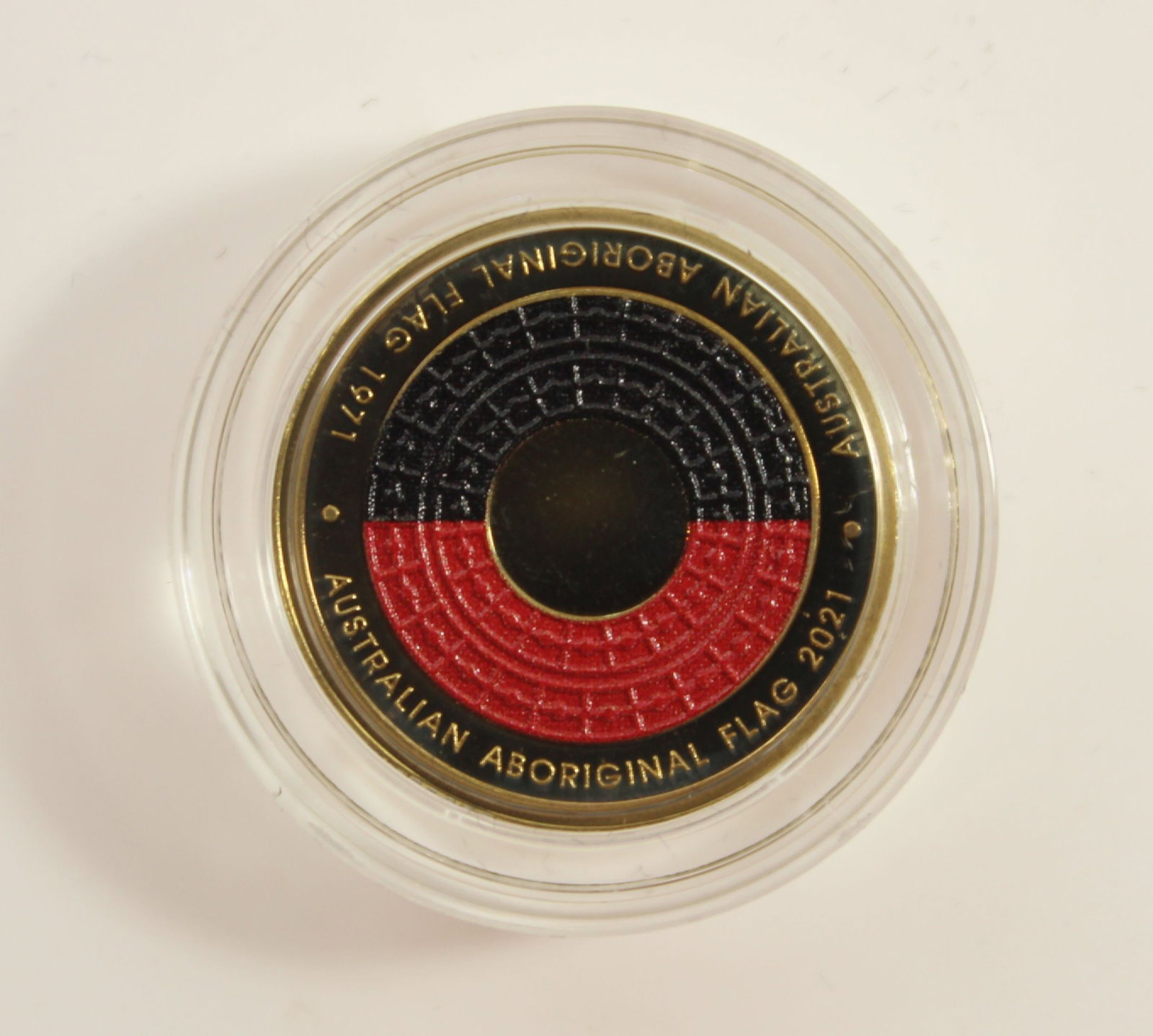 Australia 2021 '50th Anniversary - Aboriginal Flag ' Proof Set, FDC (6 Coins) - 2