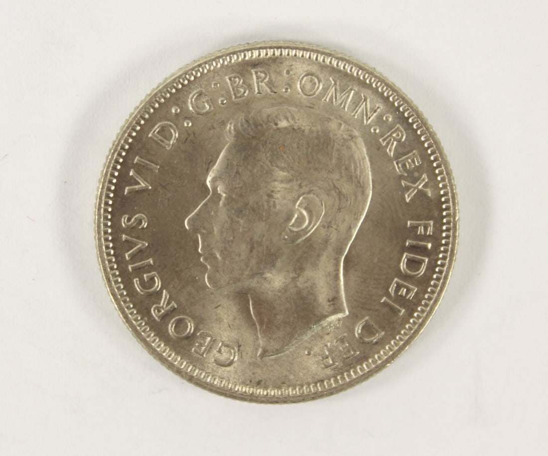 Australia 1951 Jubilee Florin, Choice Uncirculated - 2