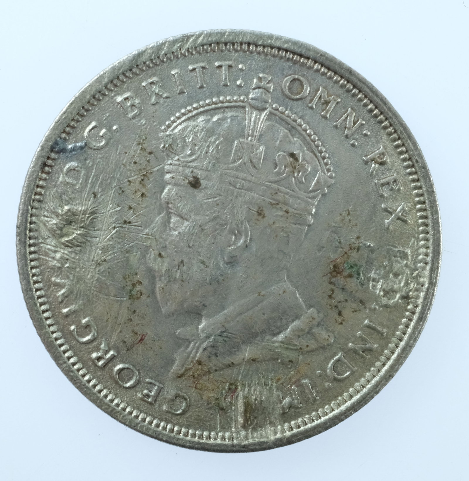 Australia 1927 'Canberra' Florin with enamelled Highlights - 2