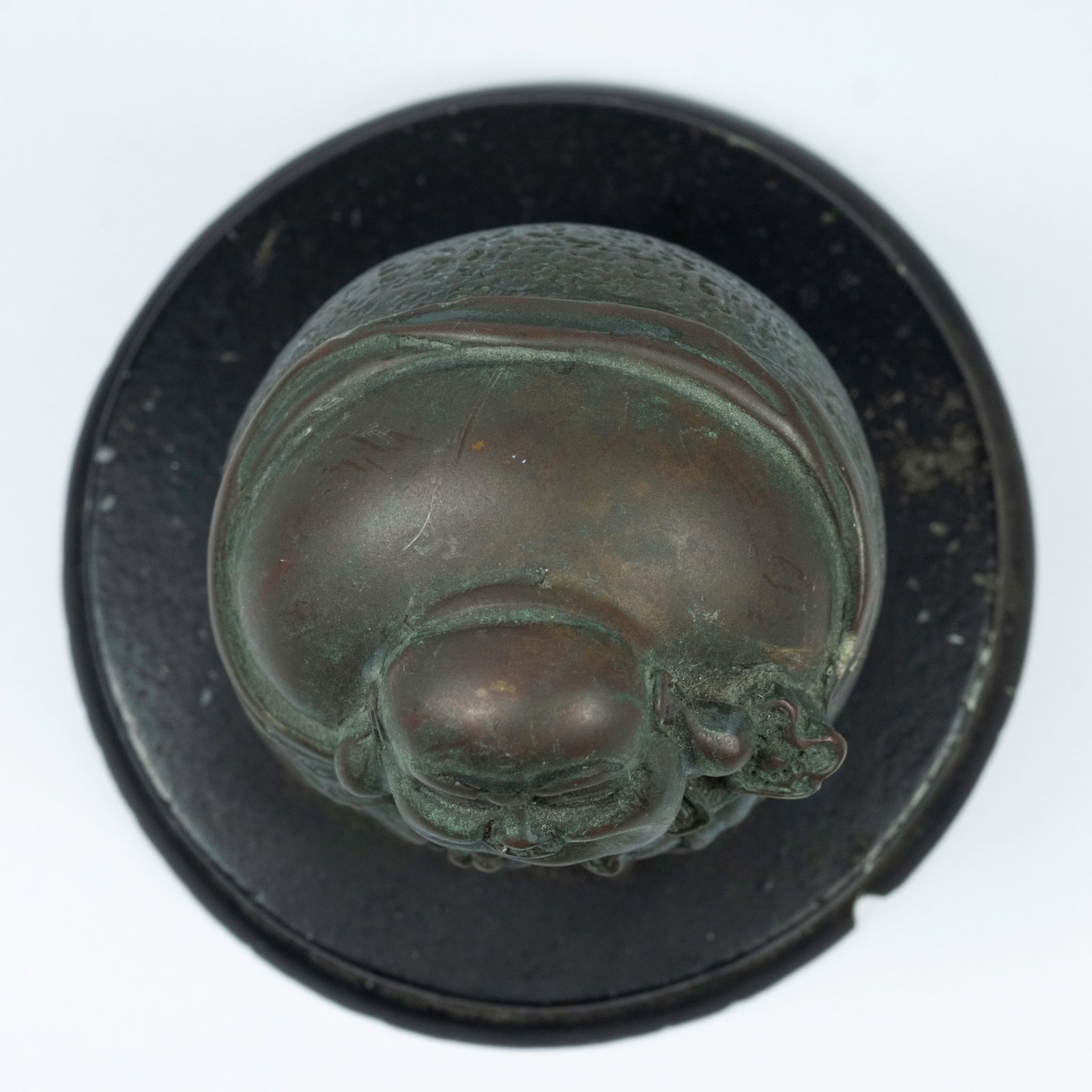 Small Bronze Buddha on Stand - 5
