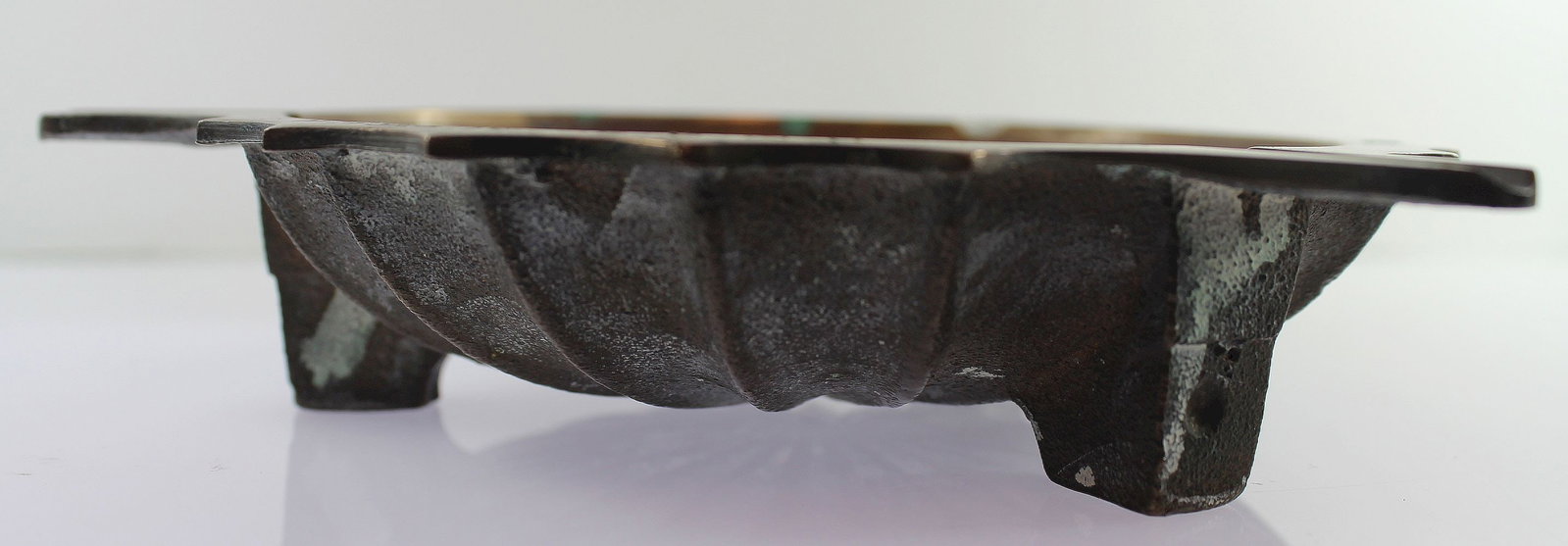 Inter-War HMAS Australia Solid Brass Ward Room Ashtray - 3