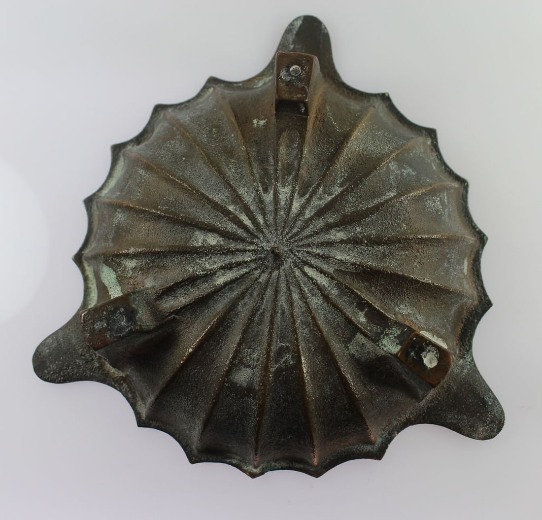 Inter-War HMAS Australia Solid Brass Ward Room Ashtray - 4