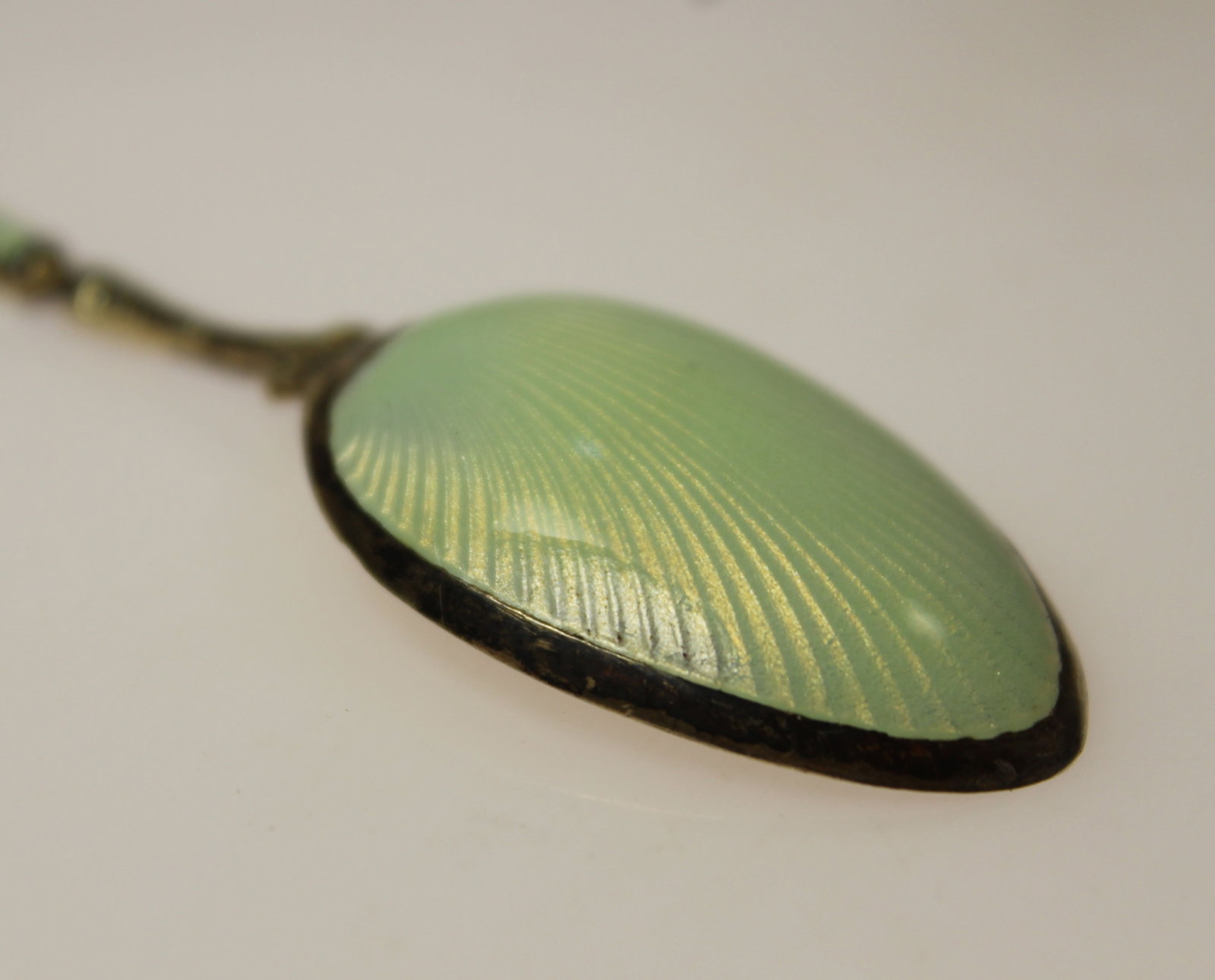 Scandinavian Enamelled Silver (900) Teaspoon - 2