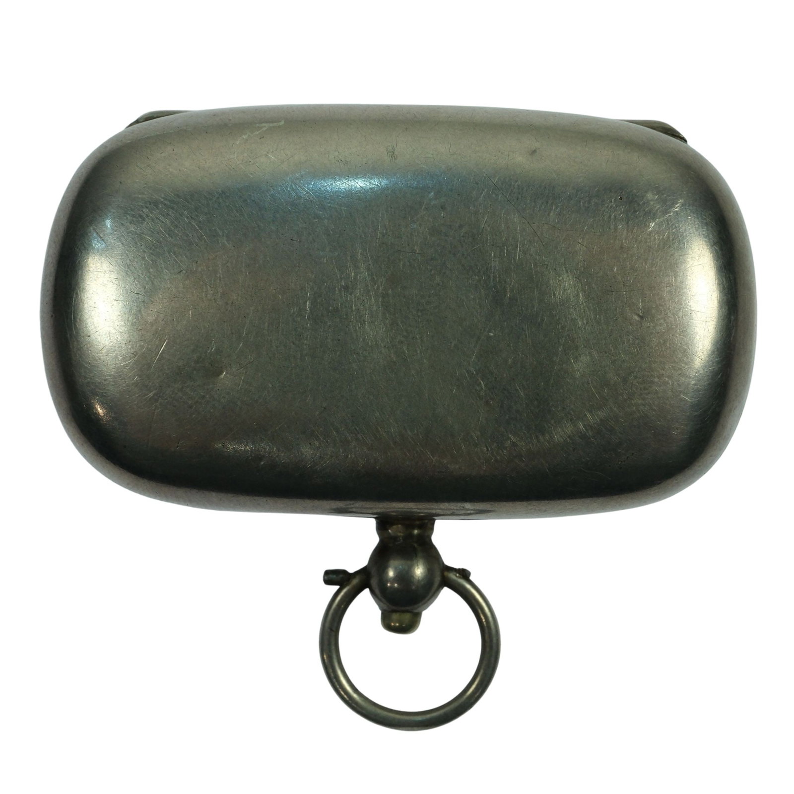 Antique Sterling (925) Silver Double-Sovereign Case: (Birmingham), 1913 Size Weight 28.24 : 5x4cms Medium Collectibles