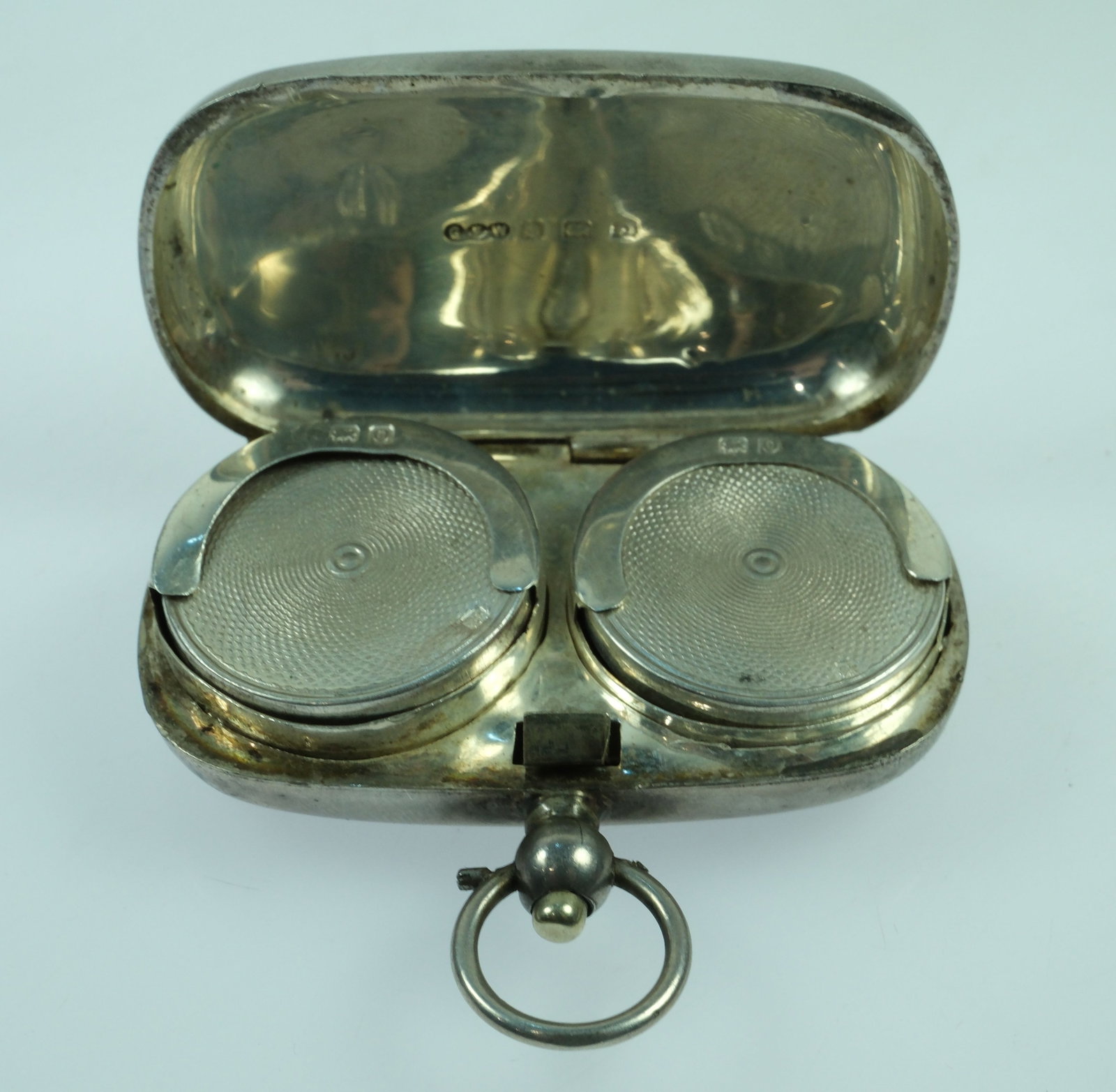 Antique Sterling (925) Silver Double-Sovereign Case - 2