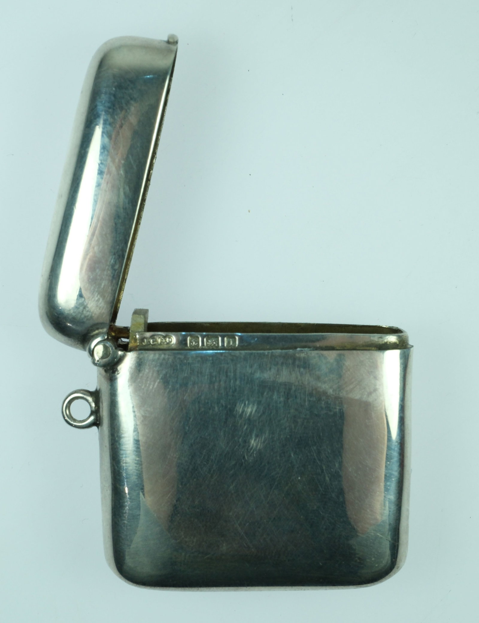 Antique Sterling (925) Silver Vesta - 3