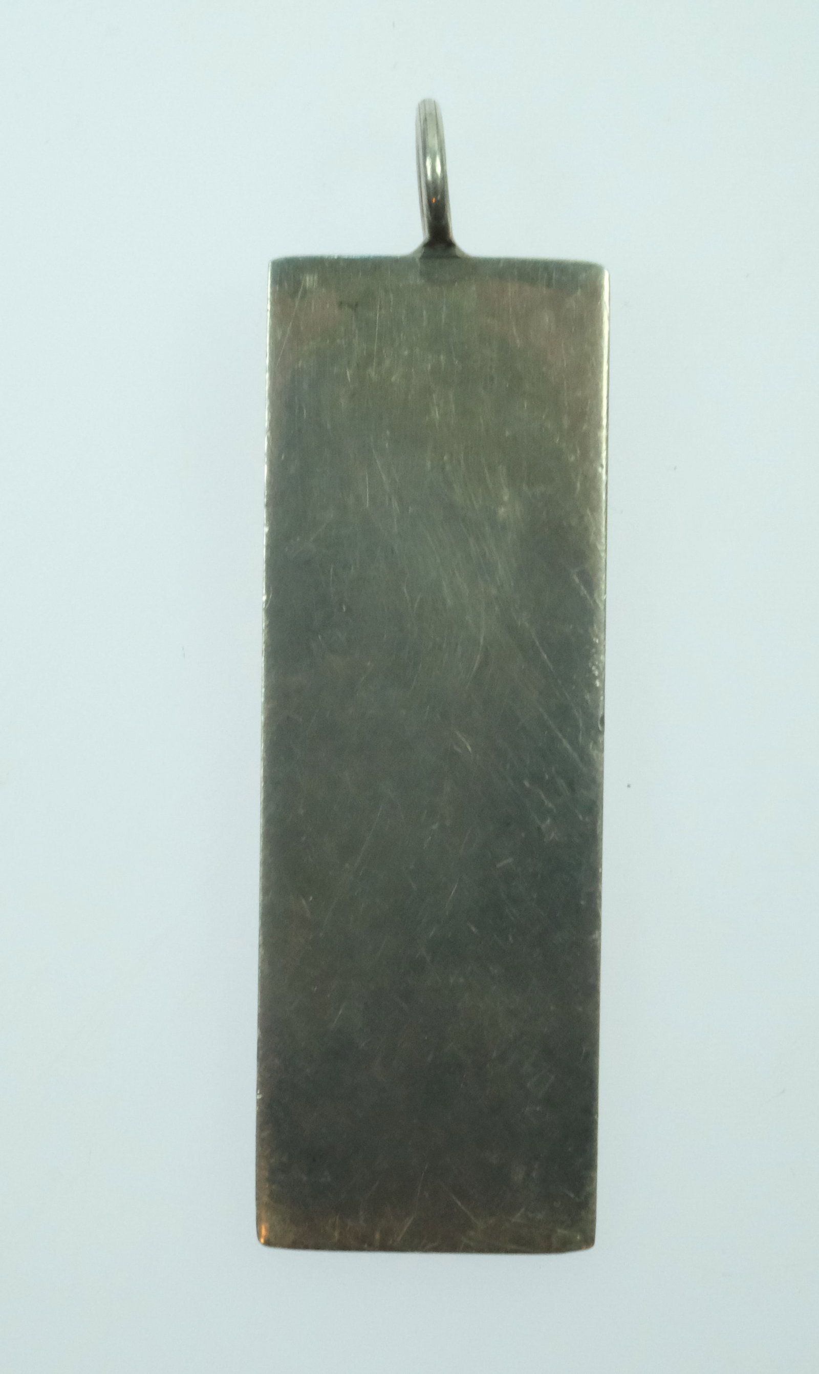 Sterling (925) Silver Ingot Pendant - 2