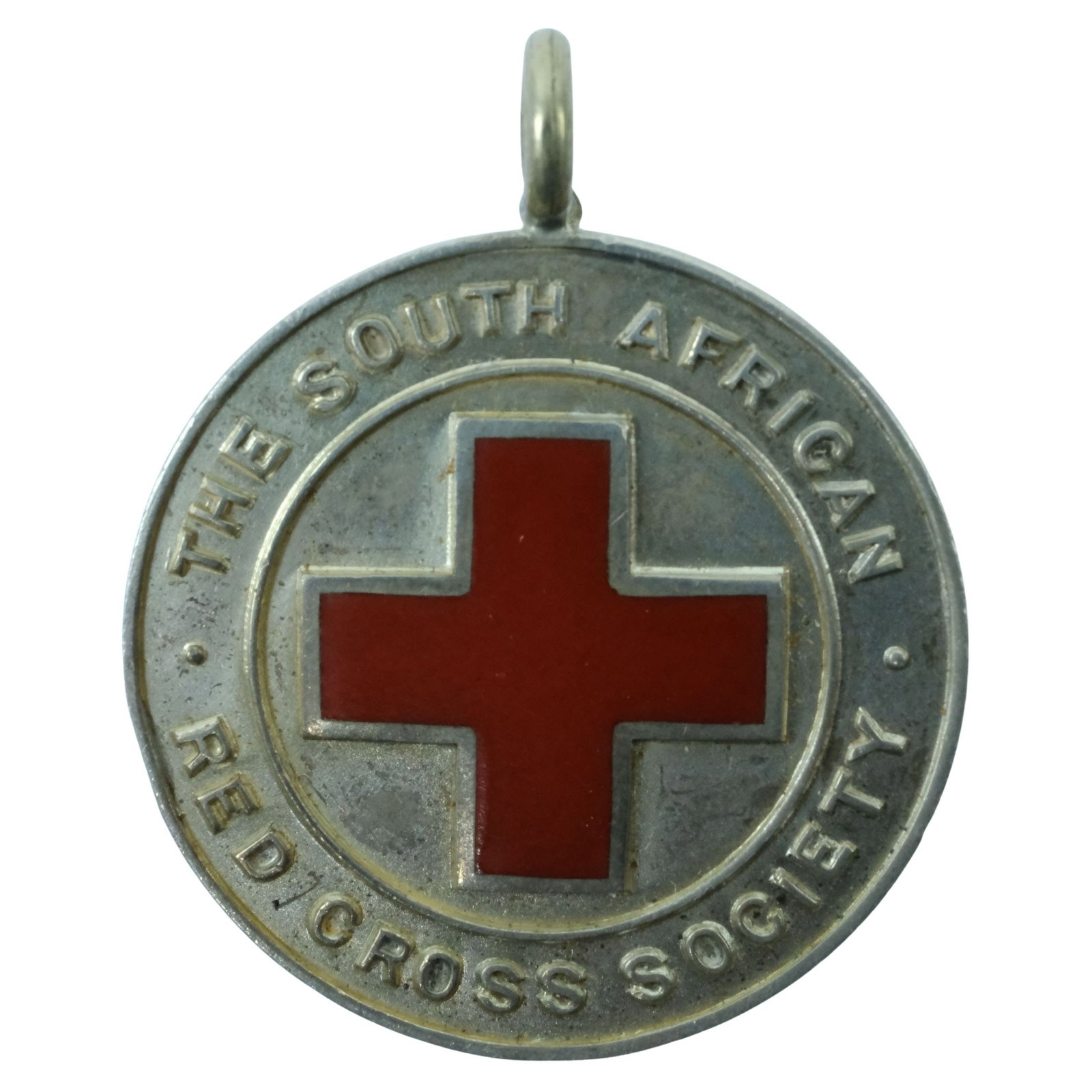 South Africa Red Cross Society Silver (925) Proficiency Medallion (1 of 2)