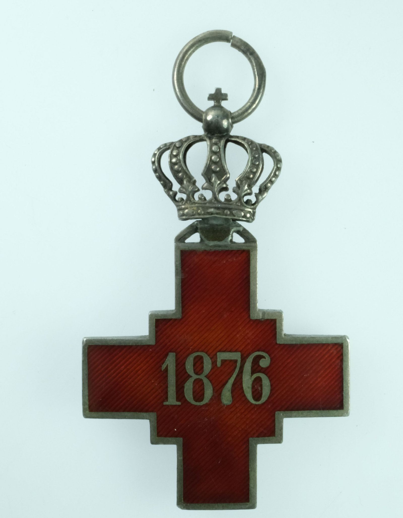 Serbia Order of the Red Cross Silver Medal issued post 1882 - 2