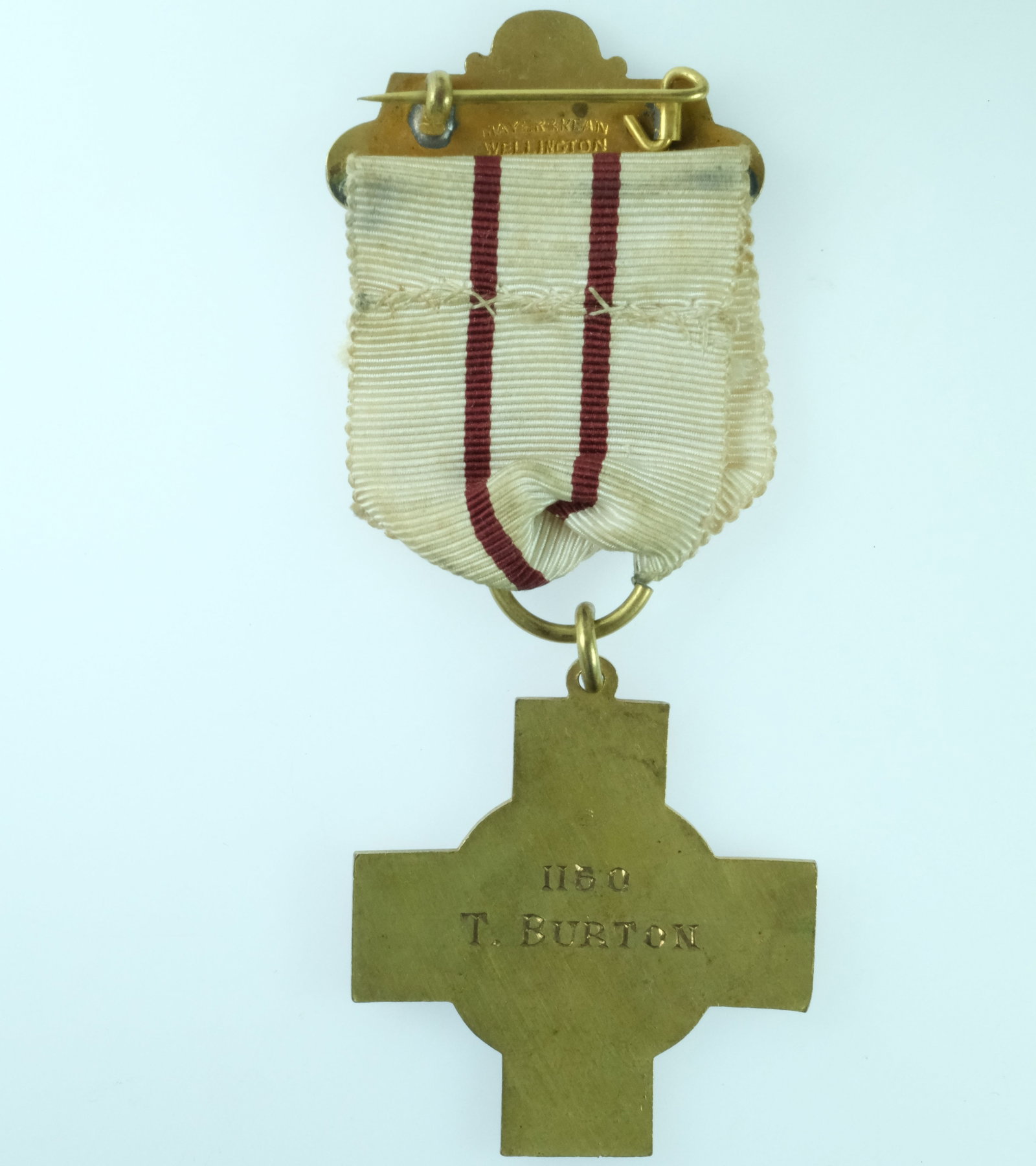 New Zealand -WWI1 Red Cross Society (Inc) Medal with Proficiency Bar for Nursing - 2