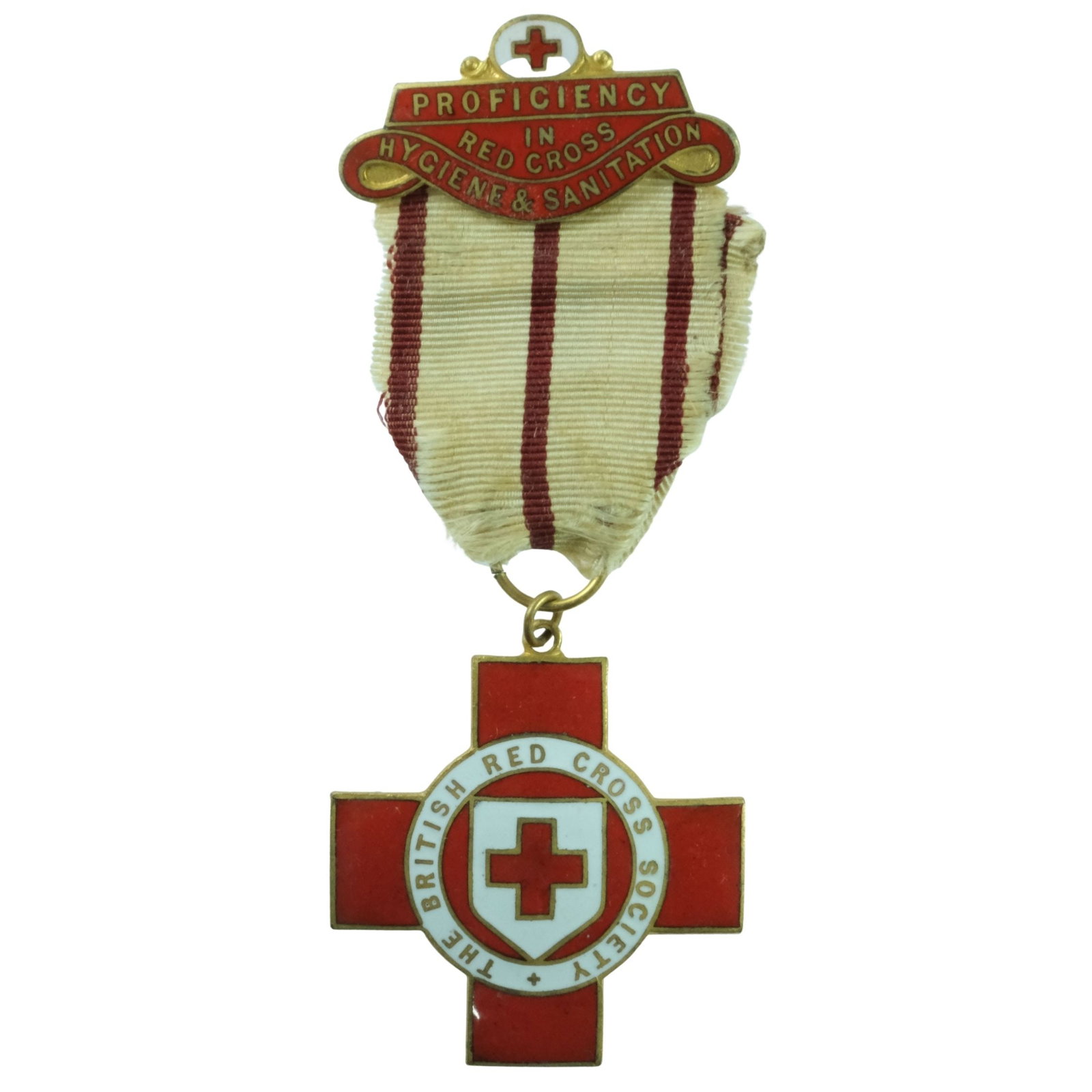 Great Britain Interwar Red Cross Medal for Proficiency in Hygiene & Sanitation (1 of 2)