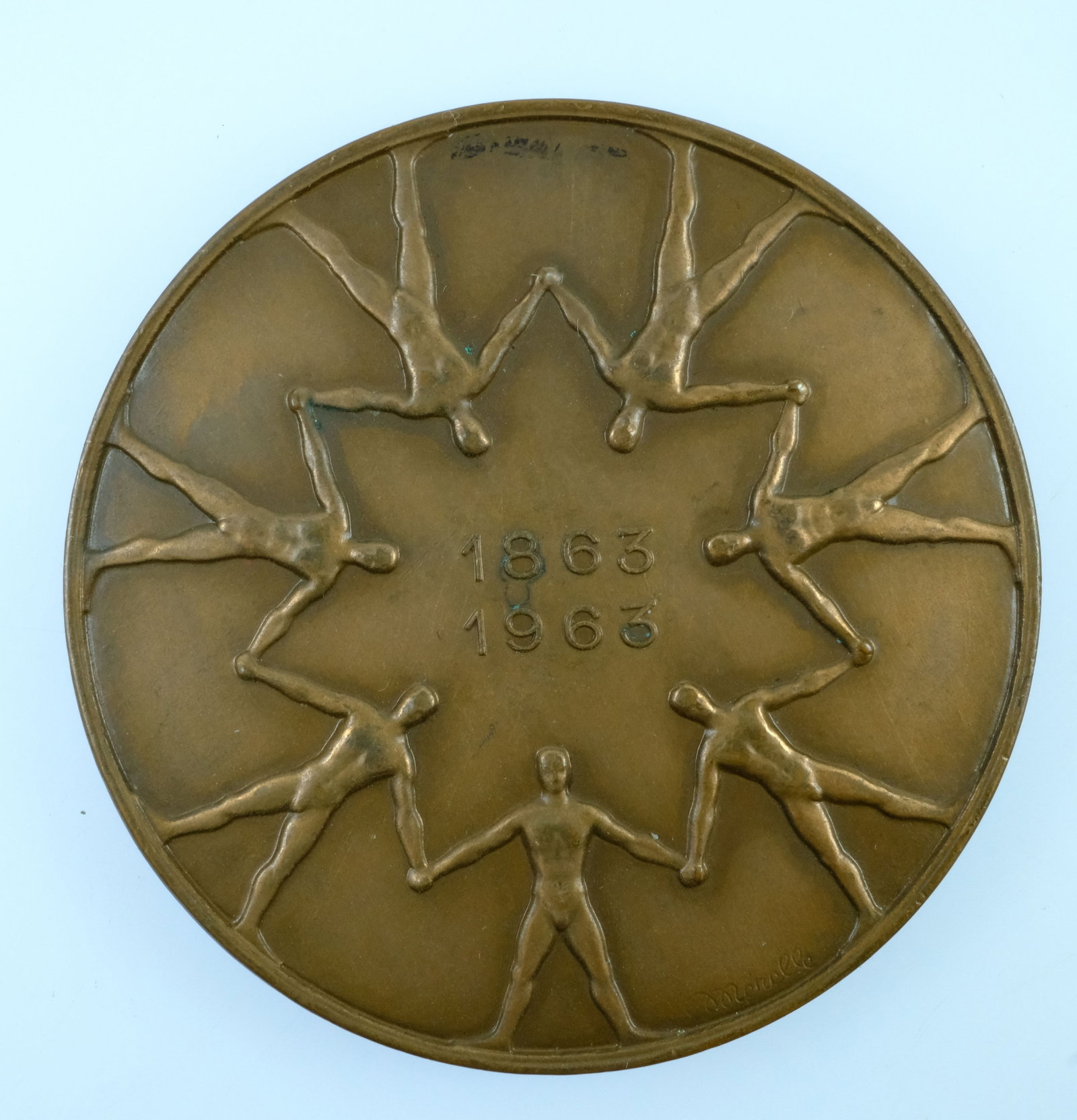 France Red Cross 1863 - 1963 Centenary Medal - 2