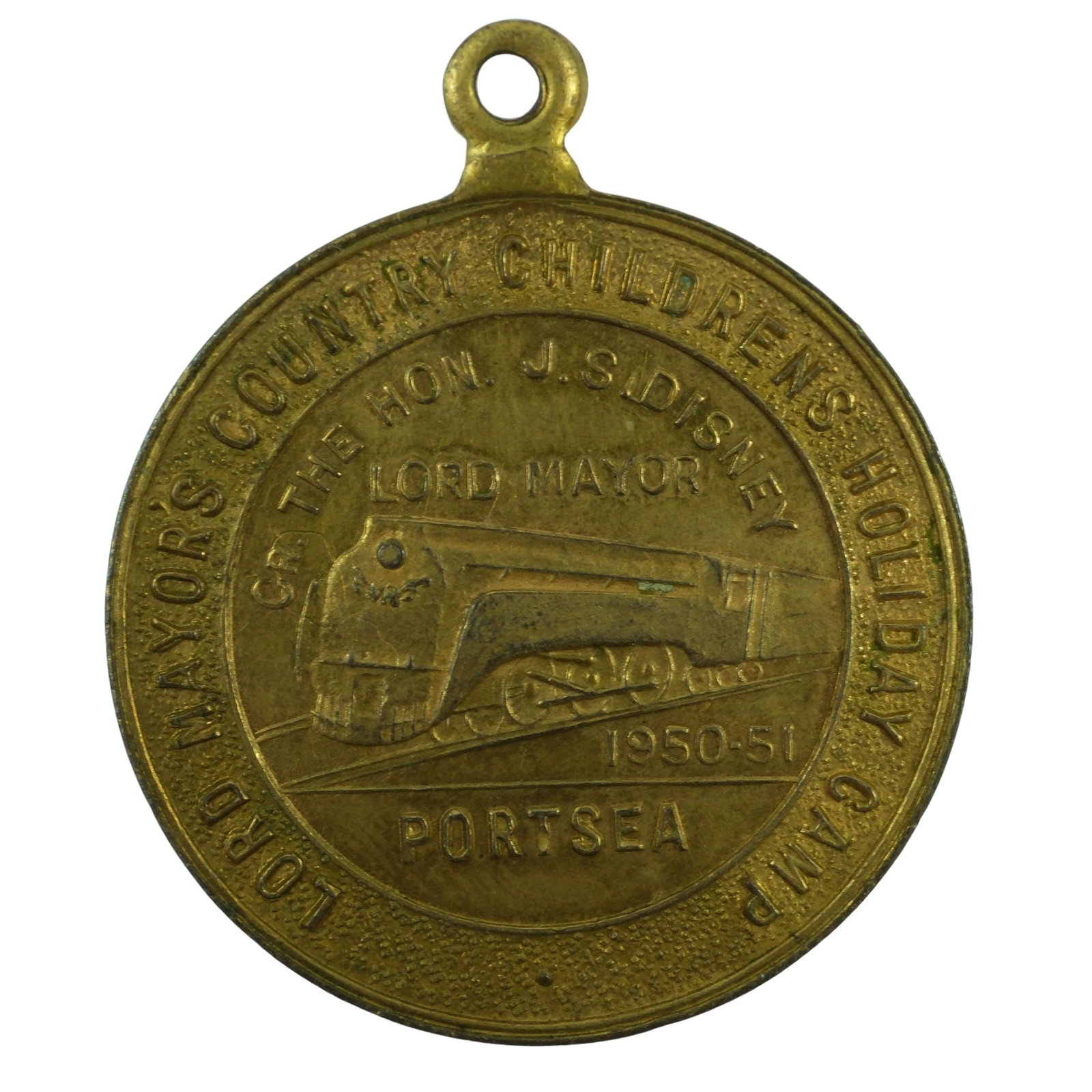 Australia 1950-1 Portsea 'Children's Holiday Camp' Gilded Bronze Medalet, Brilliant Uncirculated: Carlisle# 1950-1/1 Size Diameter 30mm Medium Collectables