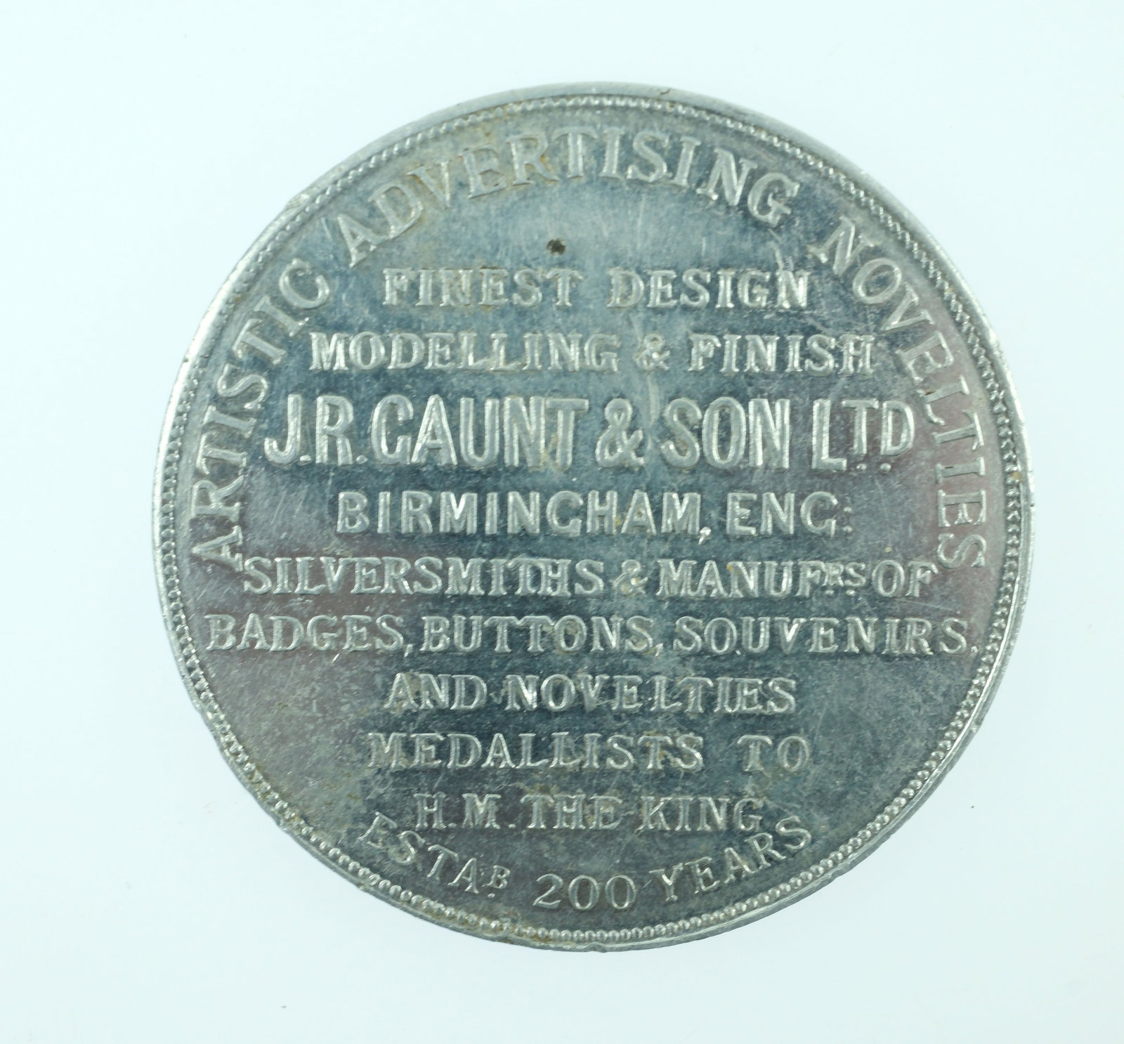 Australia 1932-3 "The Ashes Tour' Aluminium Medal, Brilliant about Uncirculated - 2