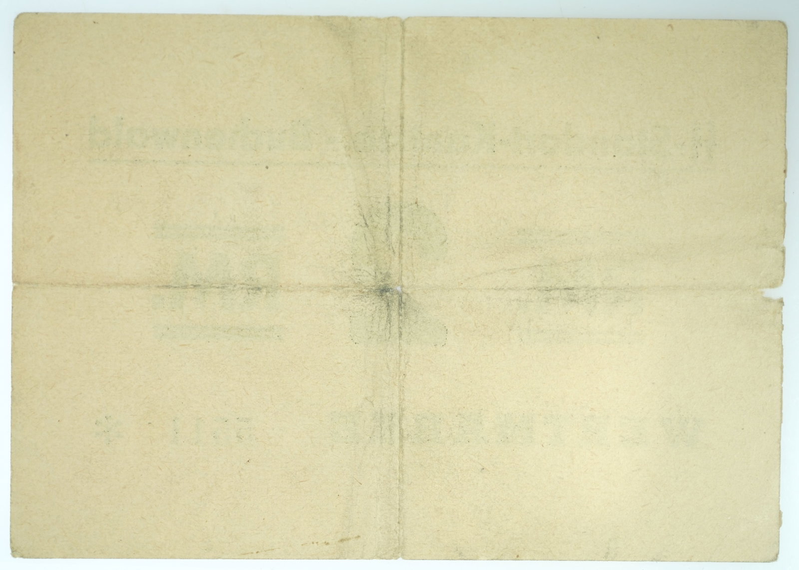Buchenwald Concentration Camp 2 Reichsmark ND (1939-1944), about Very Fine details - 2