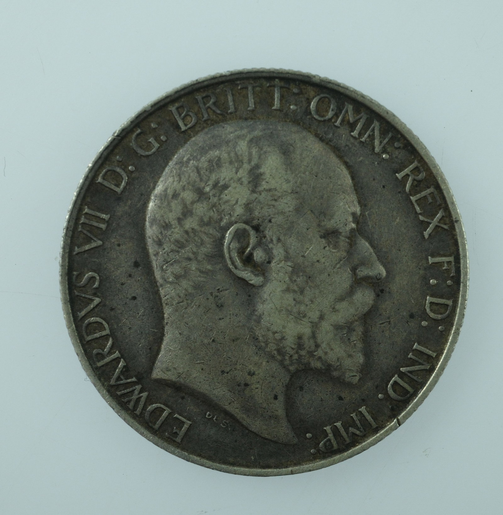 Great Britain 1907 Silver (925) Florin, about Extremely Fine - 2