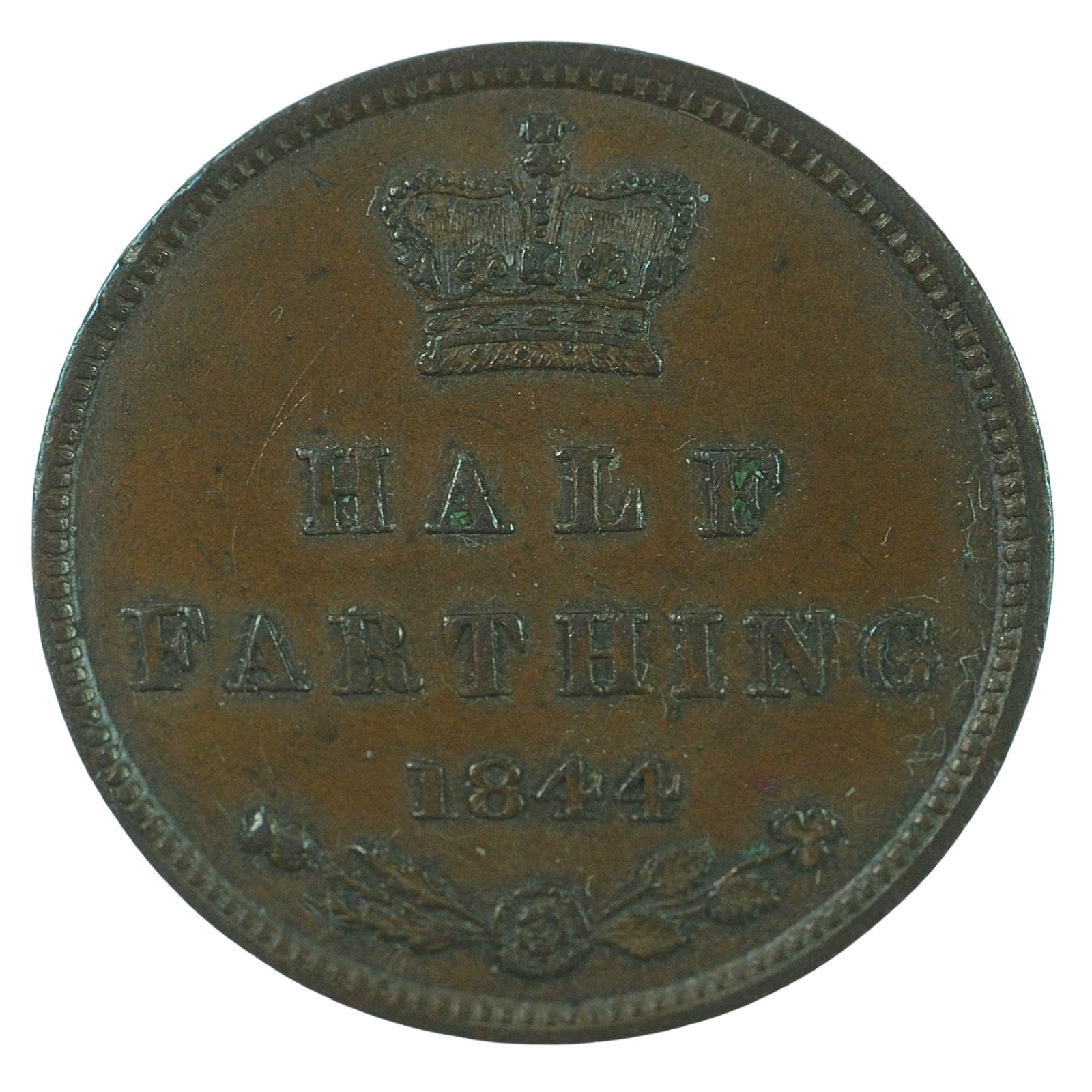 Great Britain 1844 Half Farthing, Uncirculated: Victoria Medium Collectibles