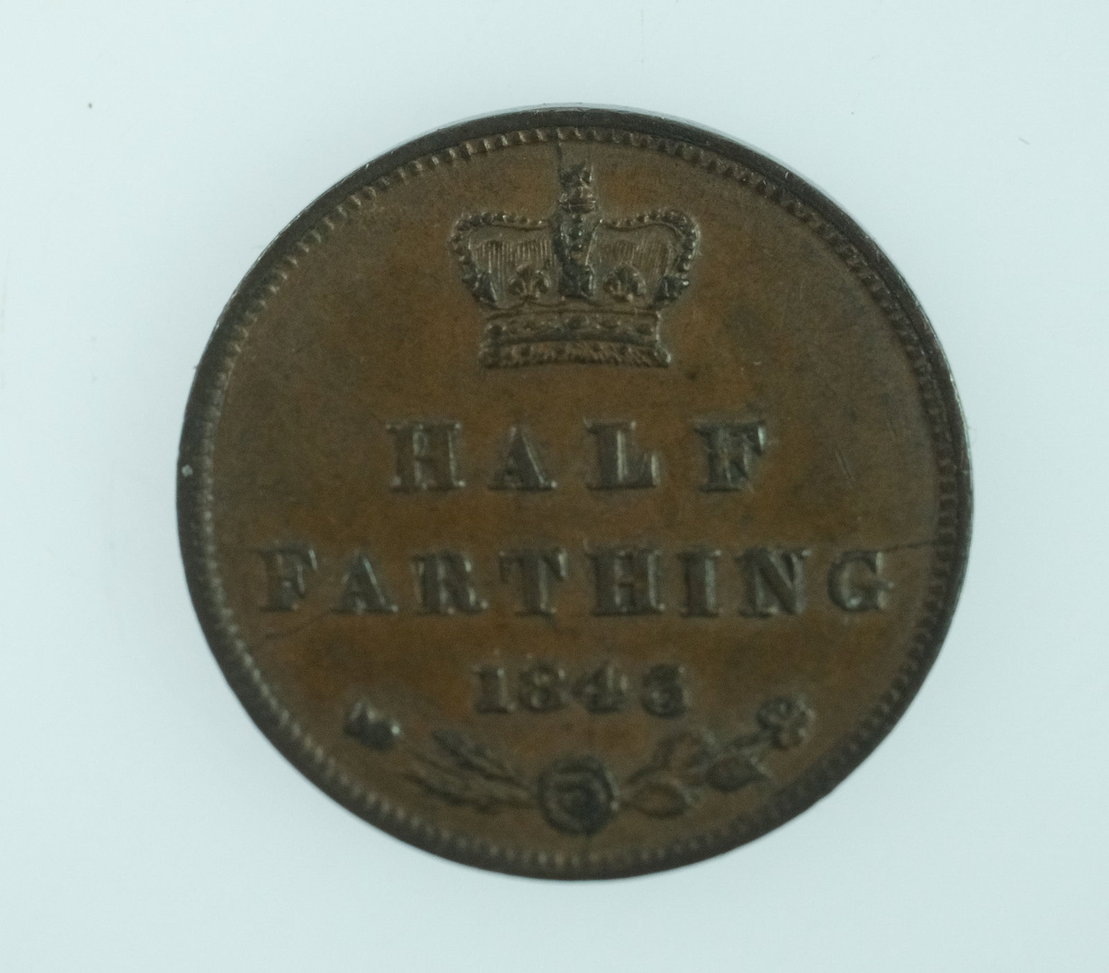 Great Britain 1843 Half Farthing, about Uncirculated - 2