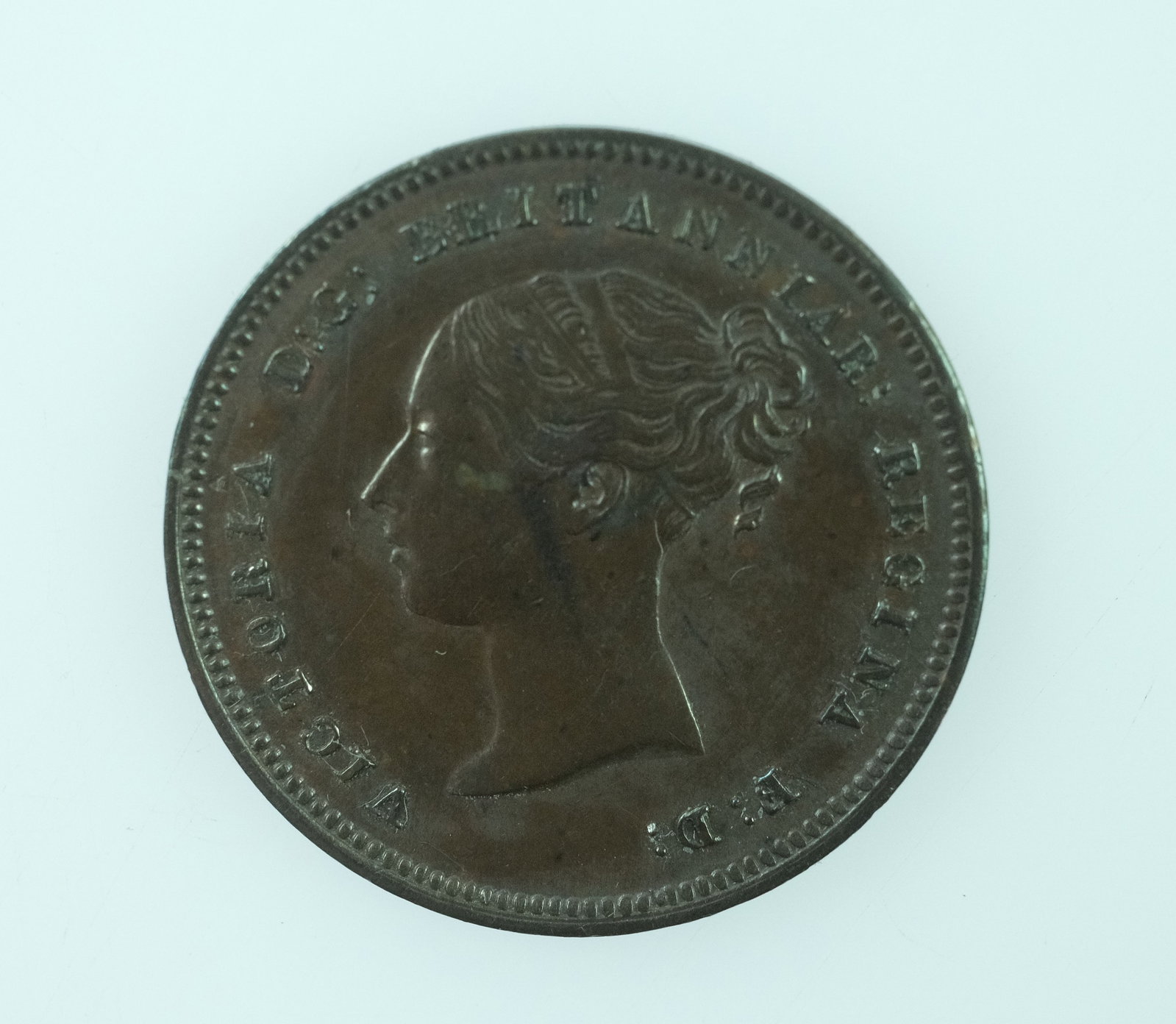 Great Britain 1843 Half Farthing, good Extremely Fine - 2