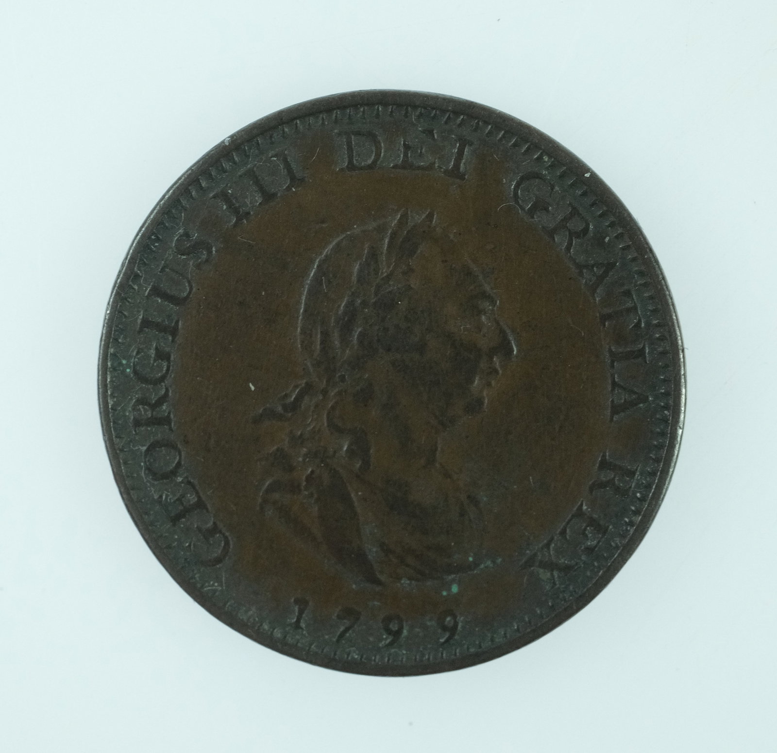 Great Britain 1799 Farthing, good Very Fine - 2