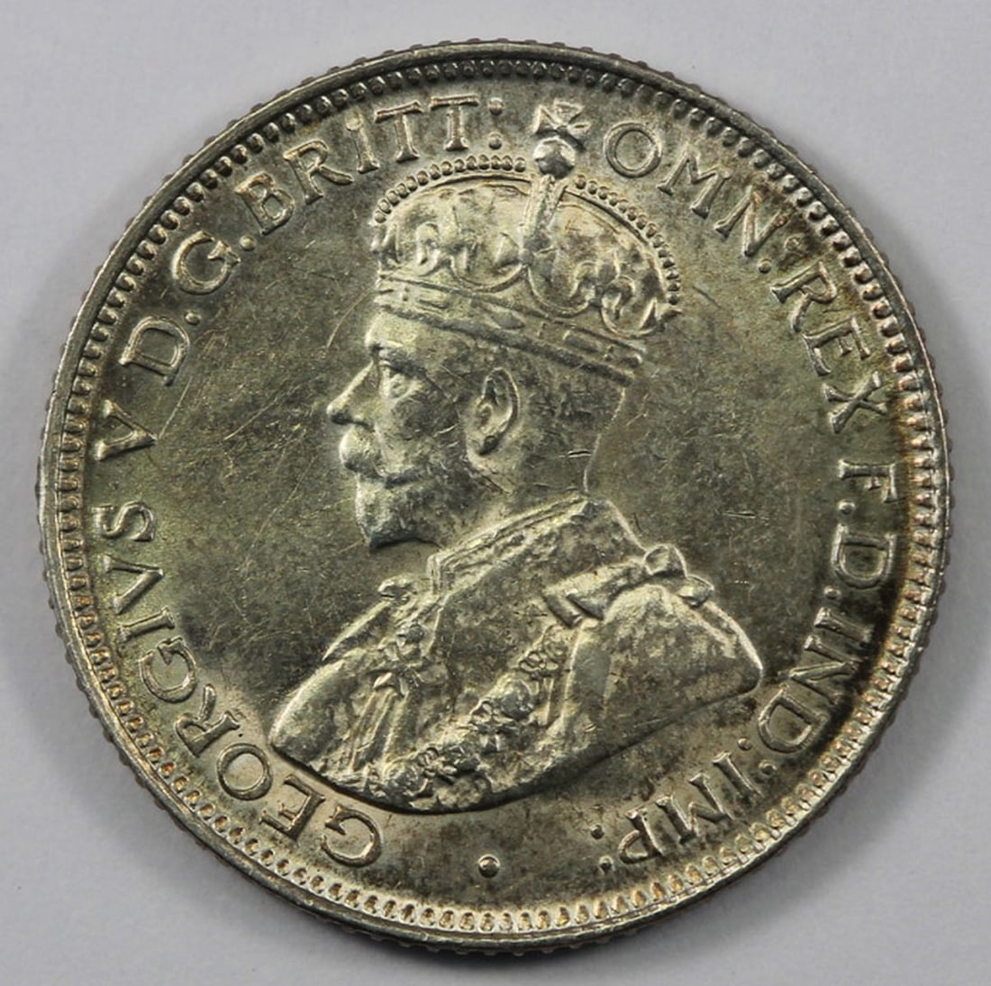 Australia 1926 'Serif on 2' Sixpence, about Uncirculated - 2