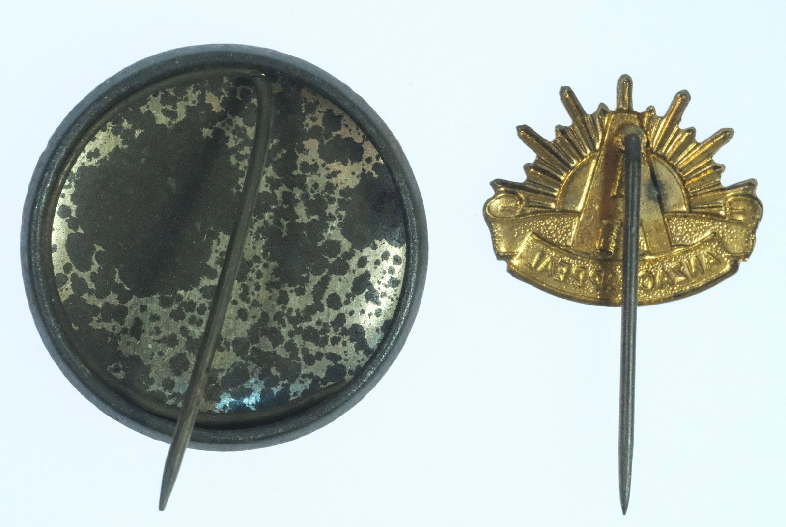 Australia - WWII Anzac Appeal Badge & Pin (2 items) - 2