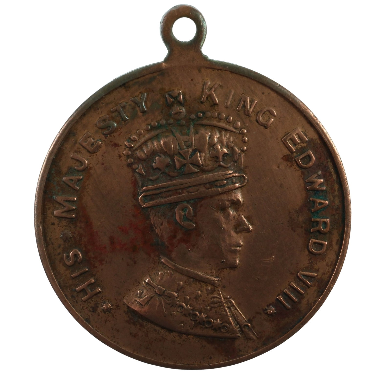 Australia 1937 Queensland 'Edward VIII Coronation' Bronze Medalet, about Uncirculated: Carlisle# 1937/7 Size Diameter 24mm Medium Collectables
