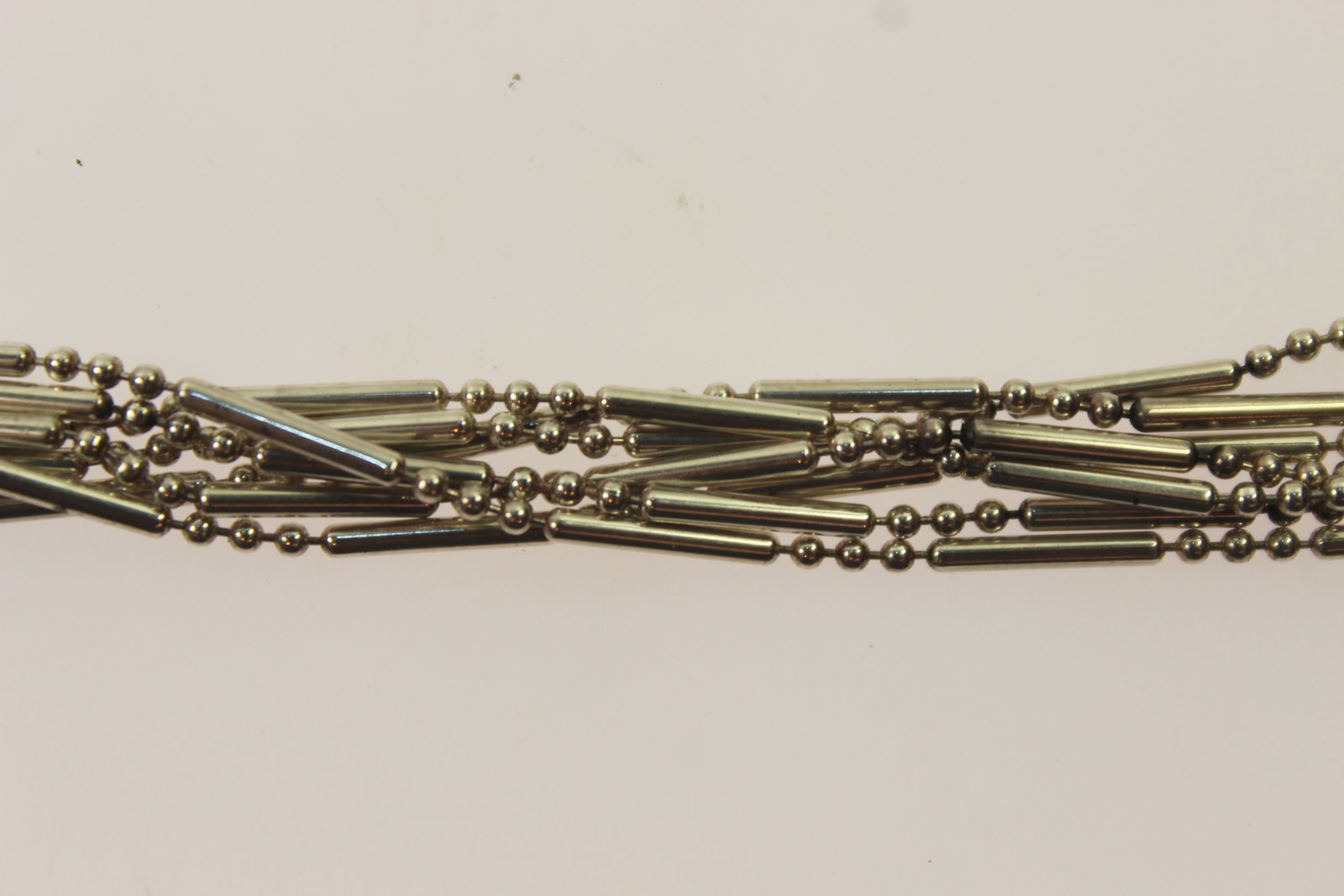 Multi-Strand Choker in Sterling (925) Silver - 3