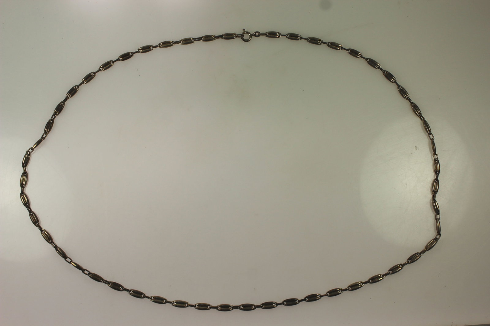 Unique Chain Link Necklace in Sterling (925) Silver - 2