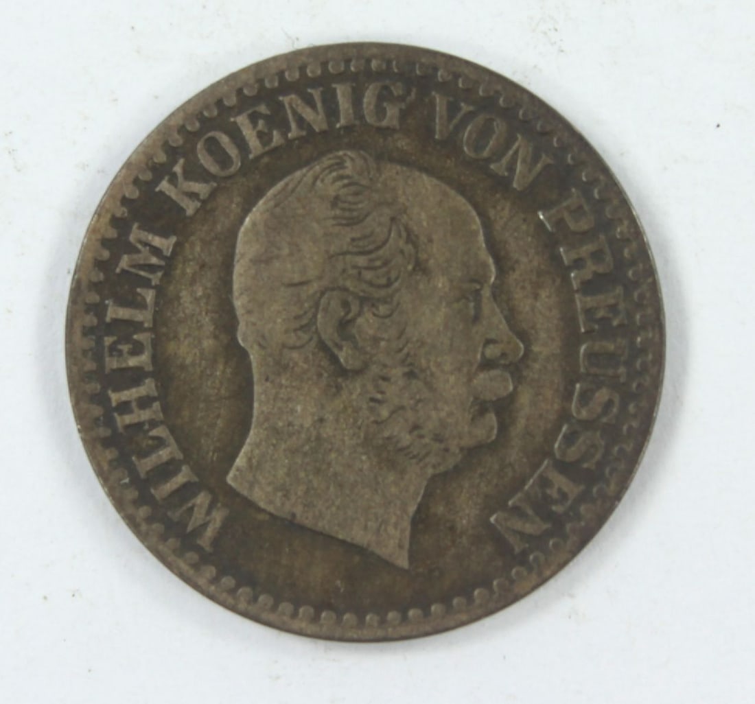 Prussia (Germany) 1865 A Silver (222) Grosch, good Extremely Fine - 2