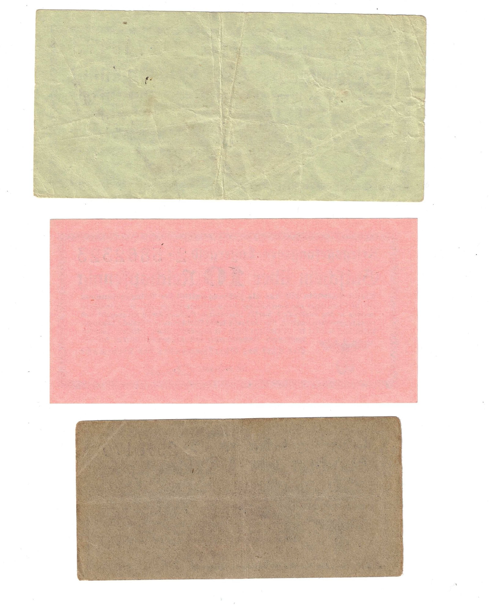 Germany WWII Prisoner of War Camp 1, 10 & 20 Reichspfennig, good Very Fine or better (3) - 2
