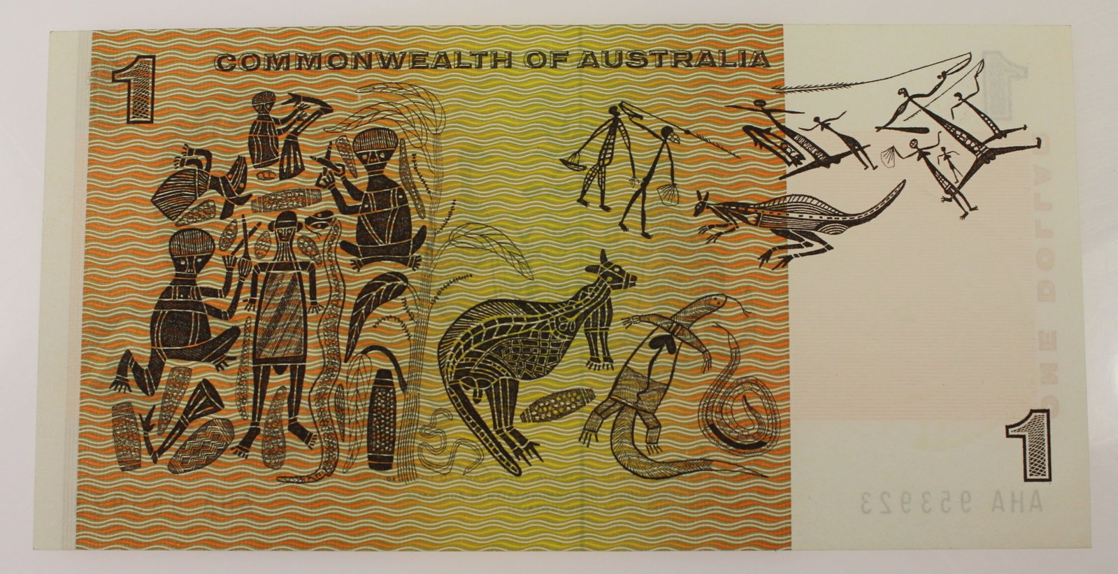 Australia 'Coombs- Randall' $1 (1968) about Uncirculated OPQ - 2