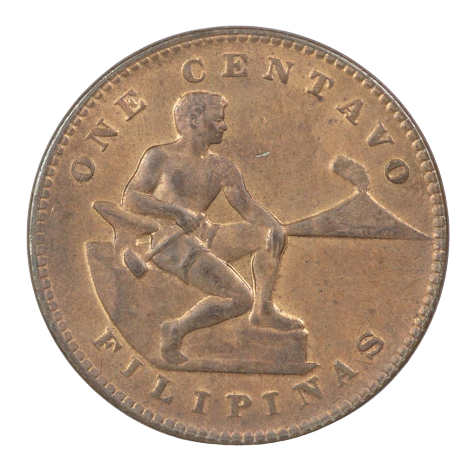 Philippines. 1940 'Commonwealth' Centavo, Gem with plenty of even colour: United States Administration Medium Phillipines