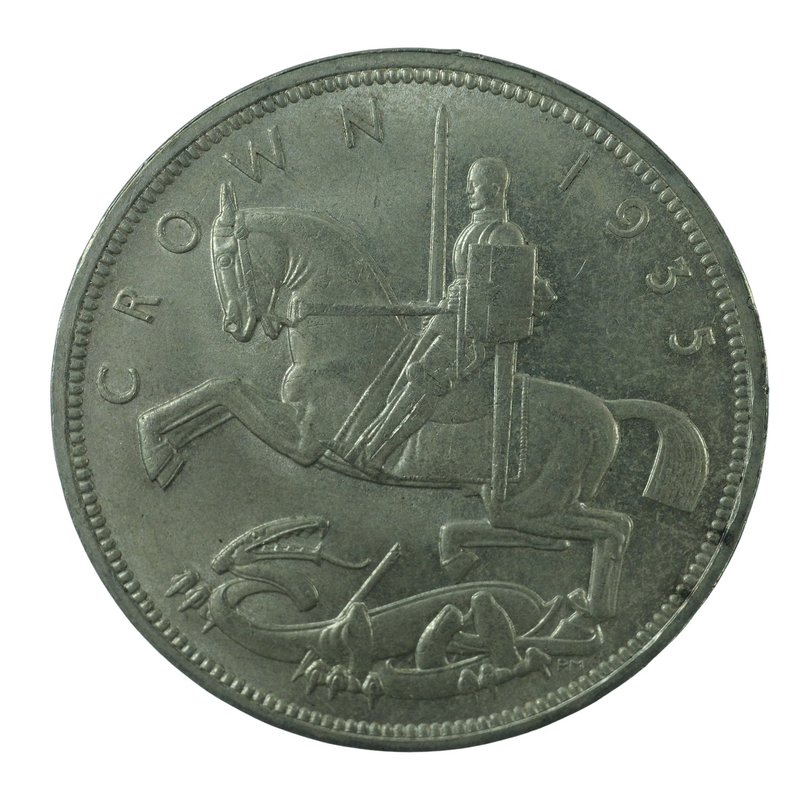 Great Britain 1935 'Jubilee' Silver (500) Crown, Uncirculated (1 of 2)