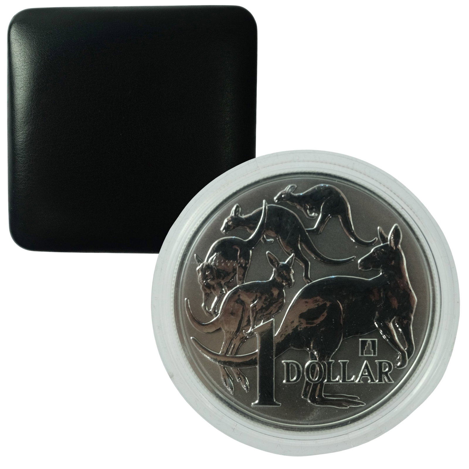 Australia 2019 Kangaroo 'Willis Tower ' privy mark Silver (999) $1, Unc: Chicago World Fair Release Size ASW Troy oz Medium Modern Coins