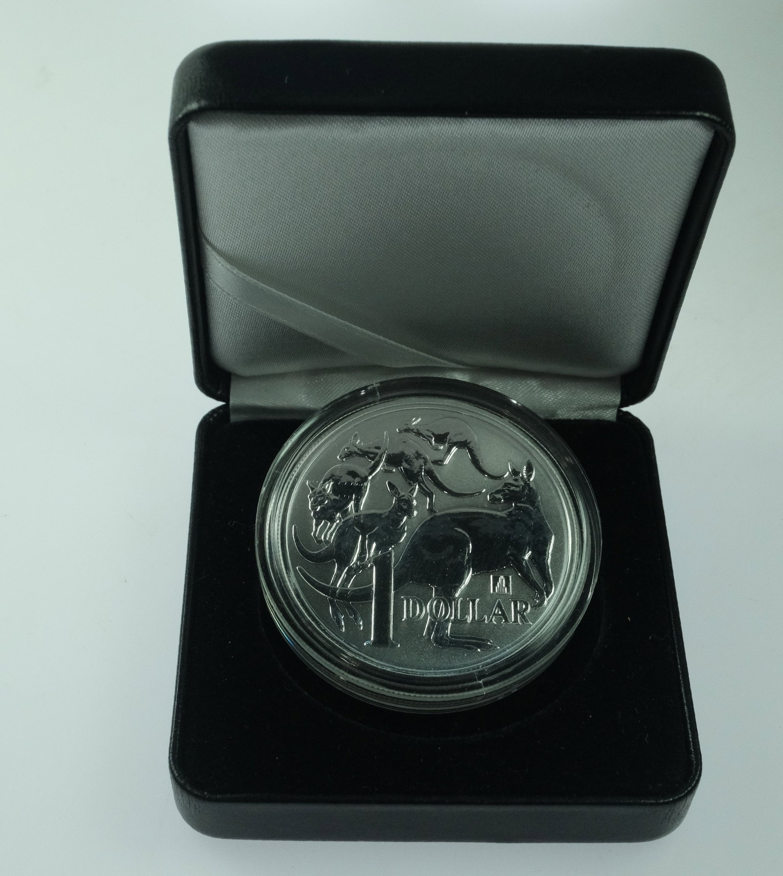 Australia 2019 Kangaroo 'Willis Tower ' privy mark Silver (999) $1, Unc - 2