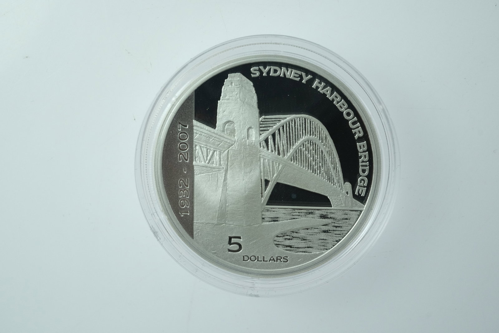 Australia 2017 'Harbour Bridge' Silver (999) Proof $5,FDC - 4