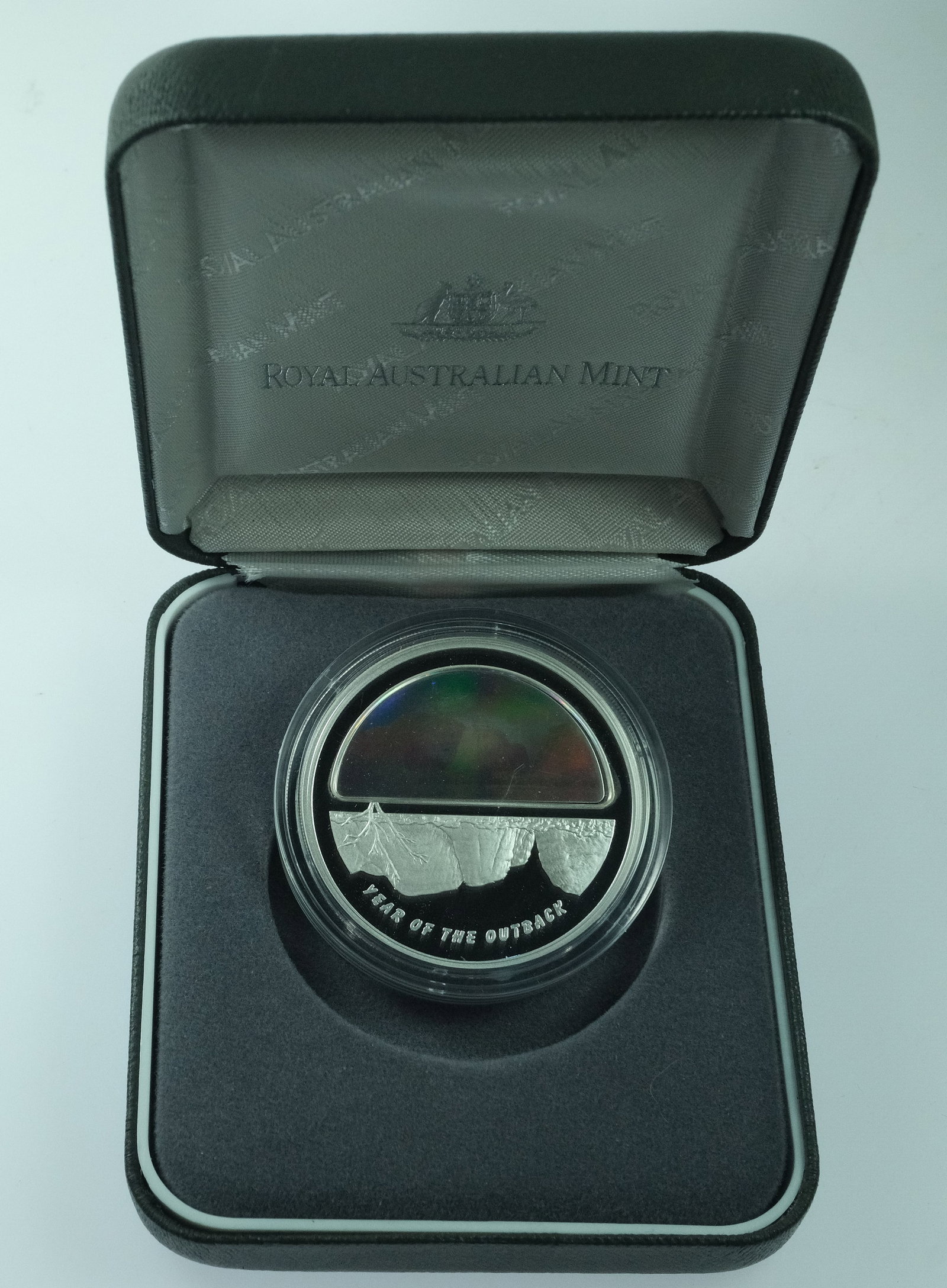Australia 2012 'Finale' Holographic Proof Silver (999) $5, FDC - 2