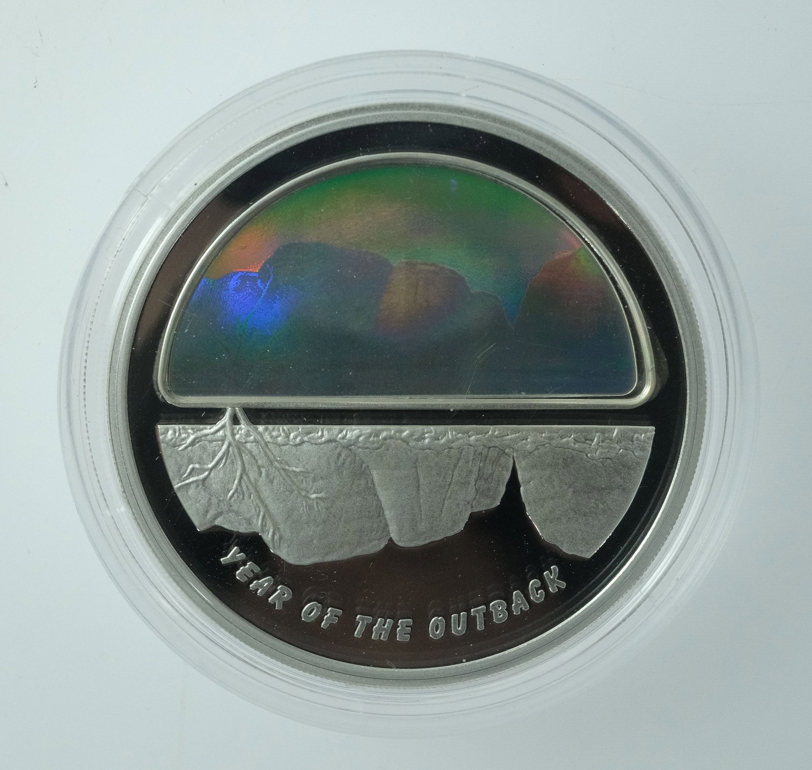 Australia 2012 'Finale' Holographic Proof Silver (999) $5, FDC - 3
