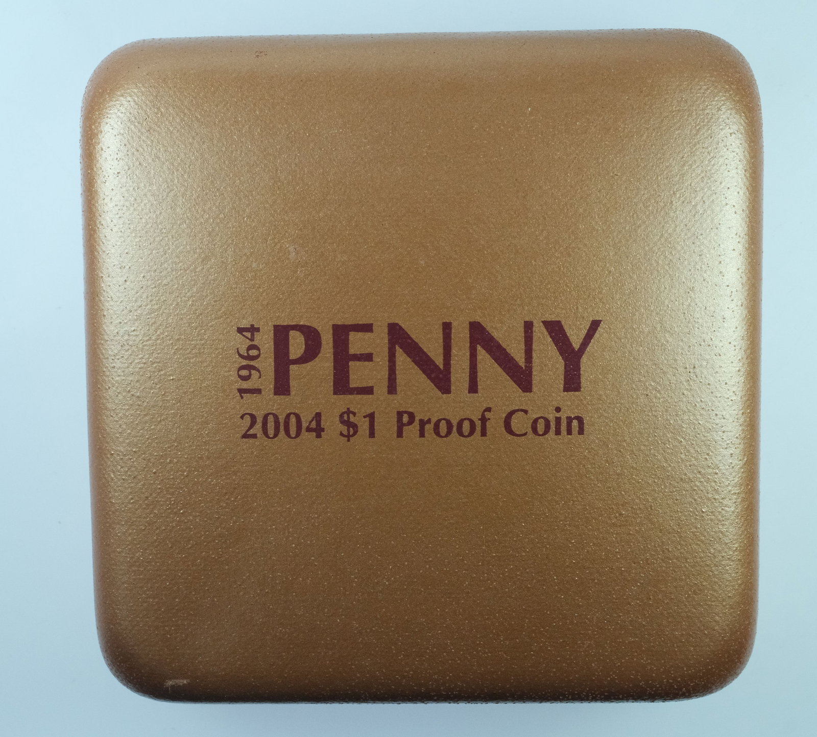 Australia 2004 'Last Penny 40th Anniv' Coloured Silver Proof $1, FDC - 2
