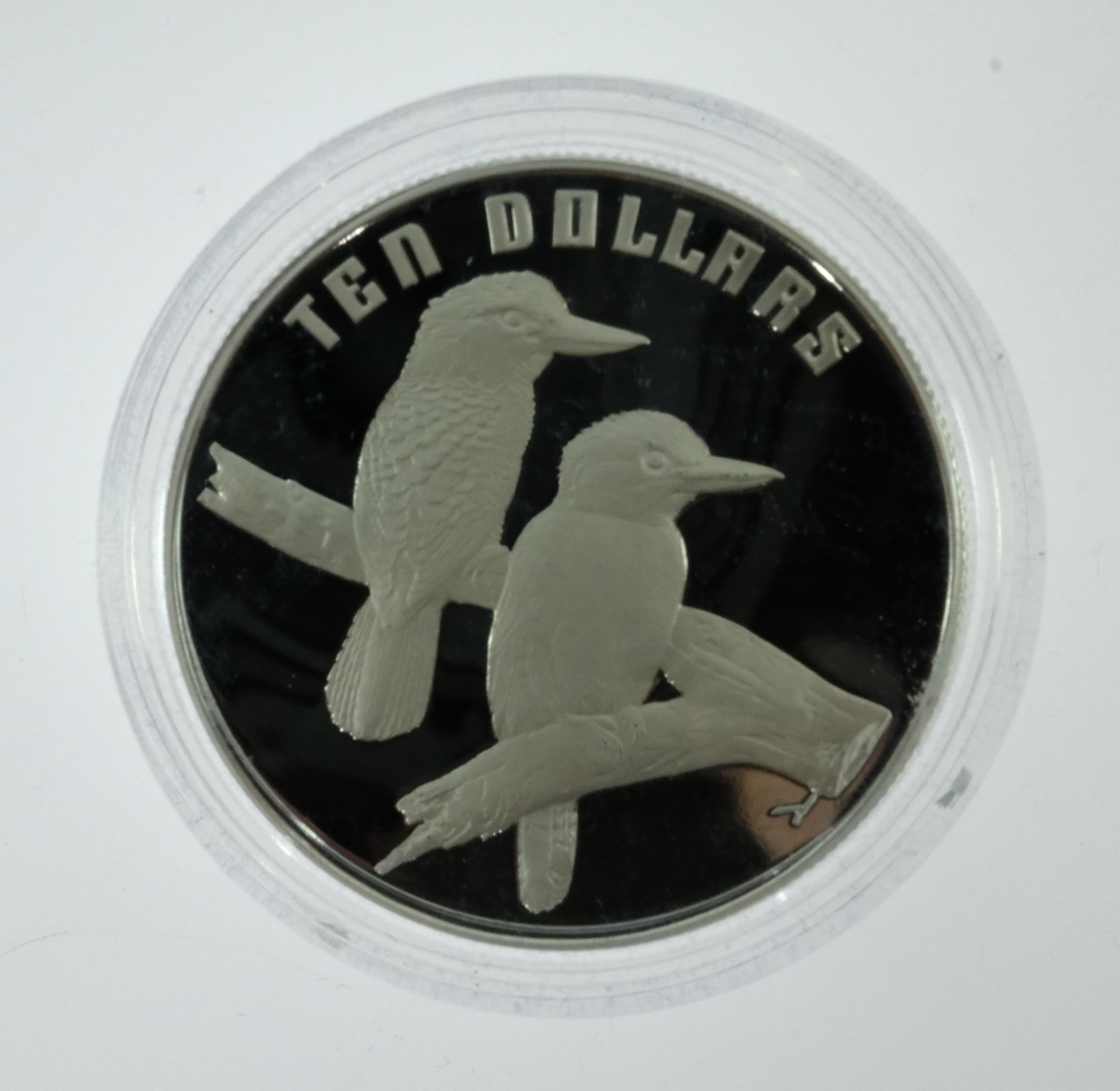 Australia 1989 'Kookaburra' Piedfort Silver (925) Proof $10, FDC - 6