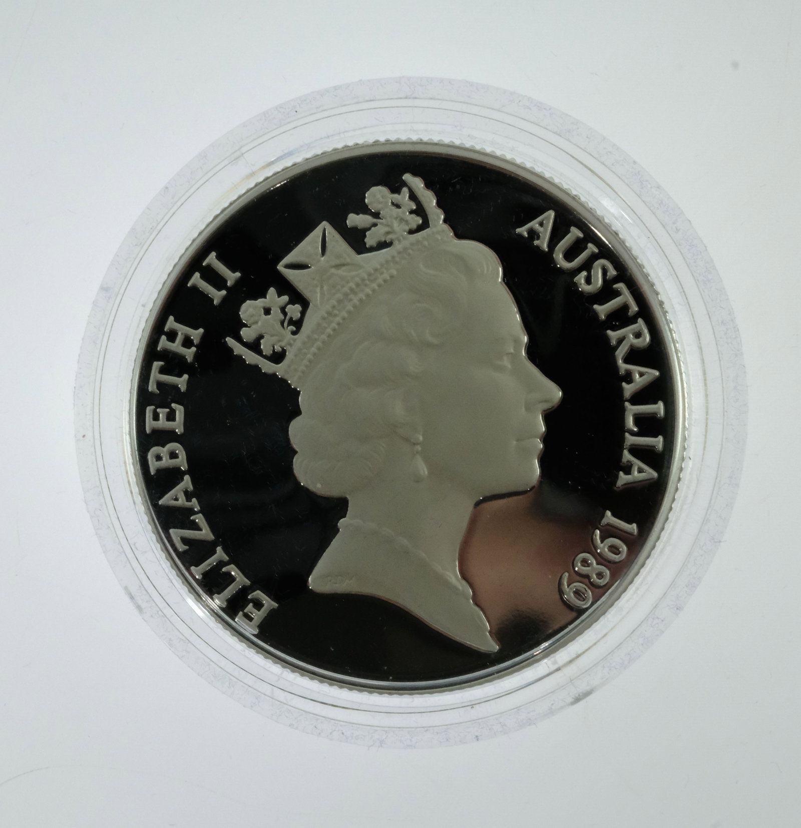 Australia 1989 'Kookaburra' Piedfort Silver (925) Proof $10, FDC - 7