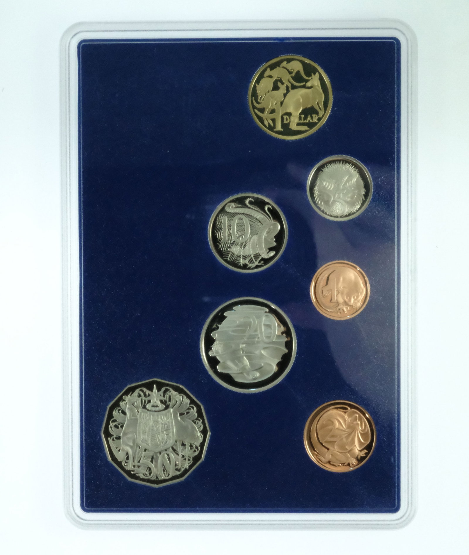 Australia 1987 Proof Set, FDC (Set of 7 coins) - 4