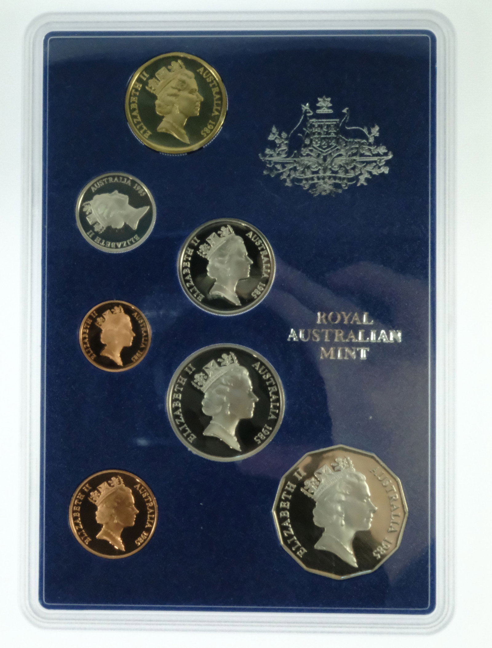 Australia 1985 Proof Set, FDC (Set of 7 coins) - 5