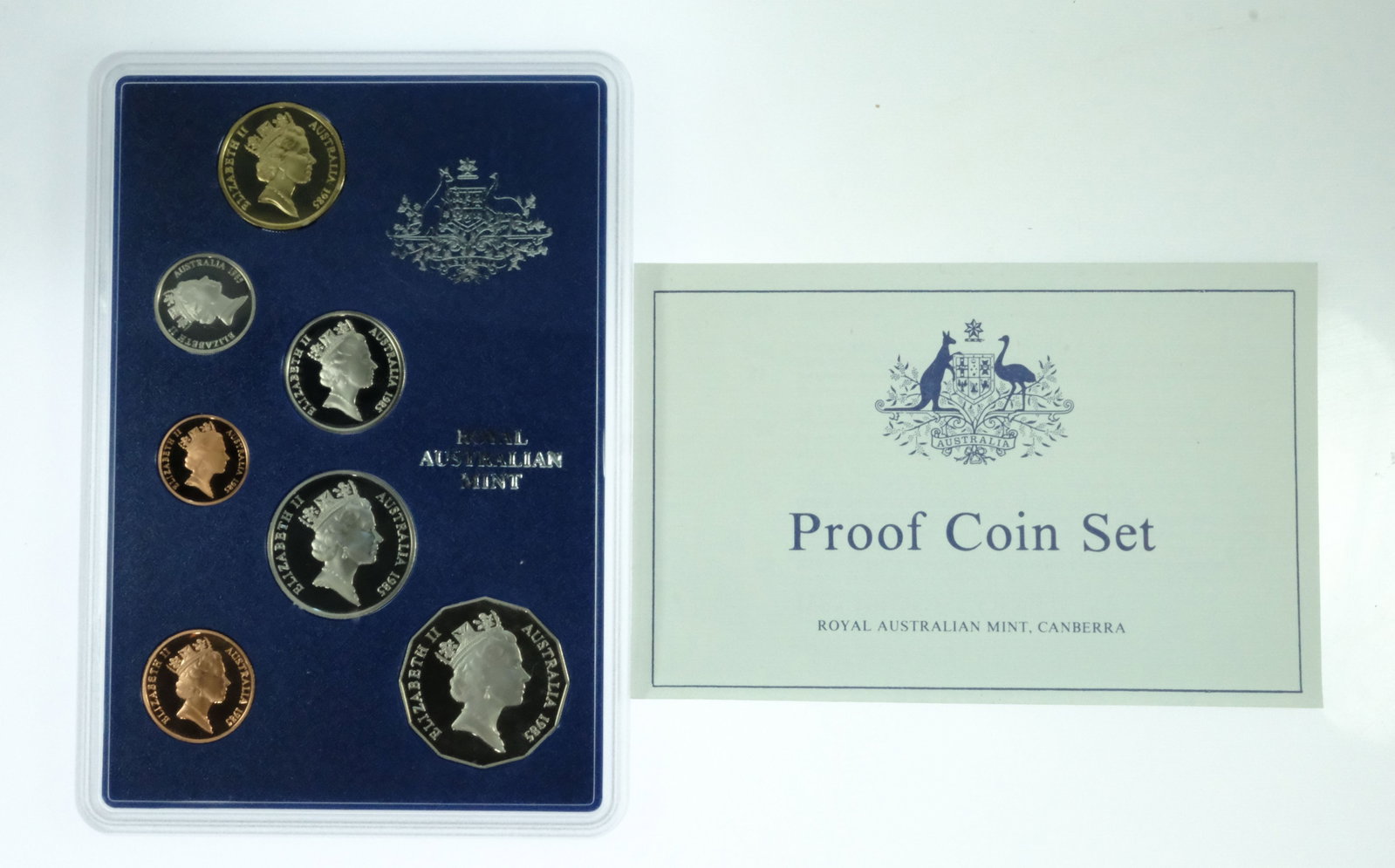Australia 1985 Proof Set, FDC (Set of 7 coins) - 6