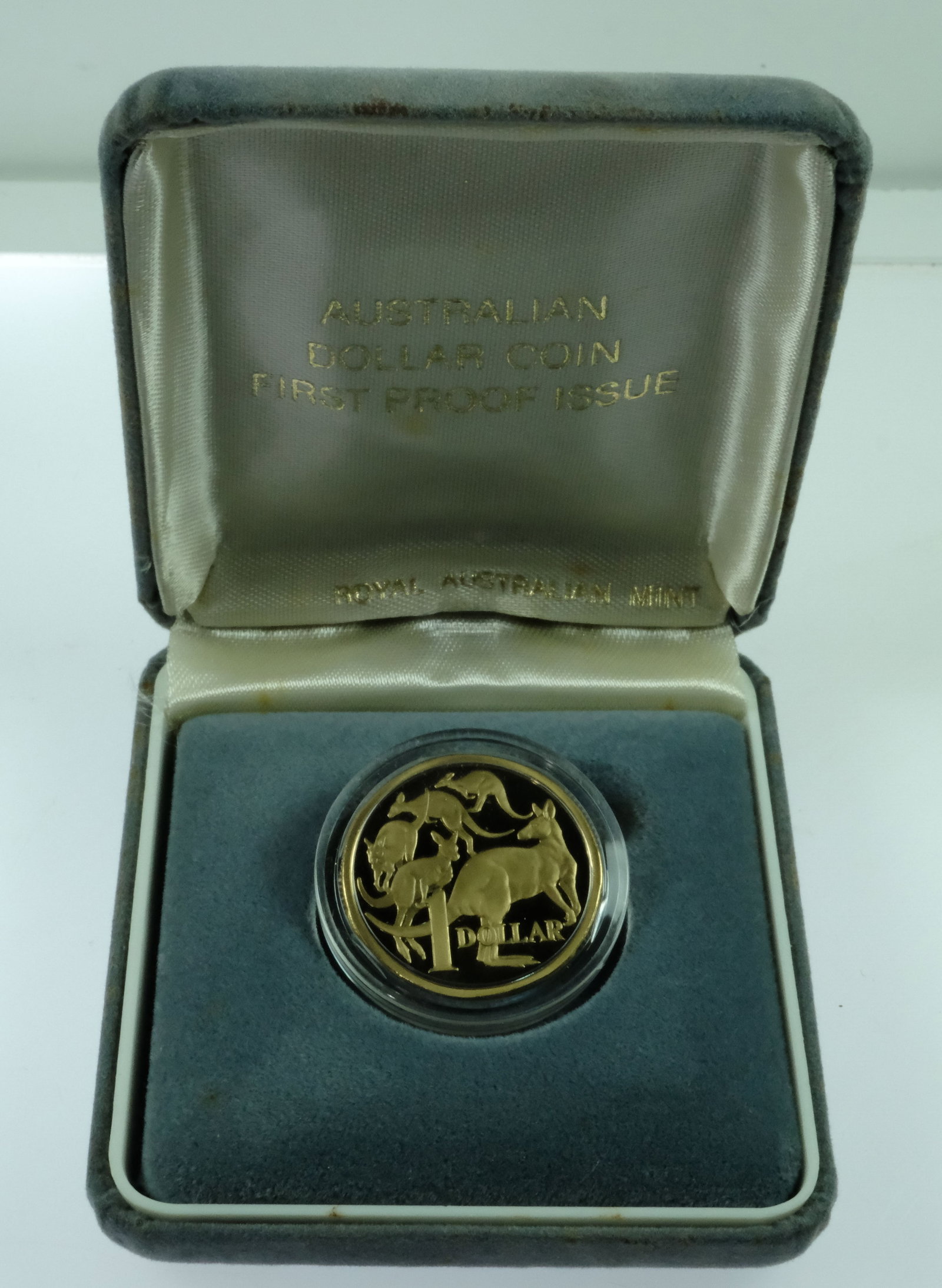Australia 1984 $1 Proof & Uncirculated Al-Br Coins (2 items) - 2